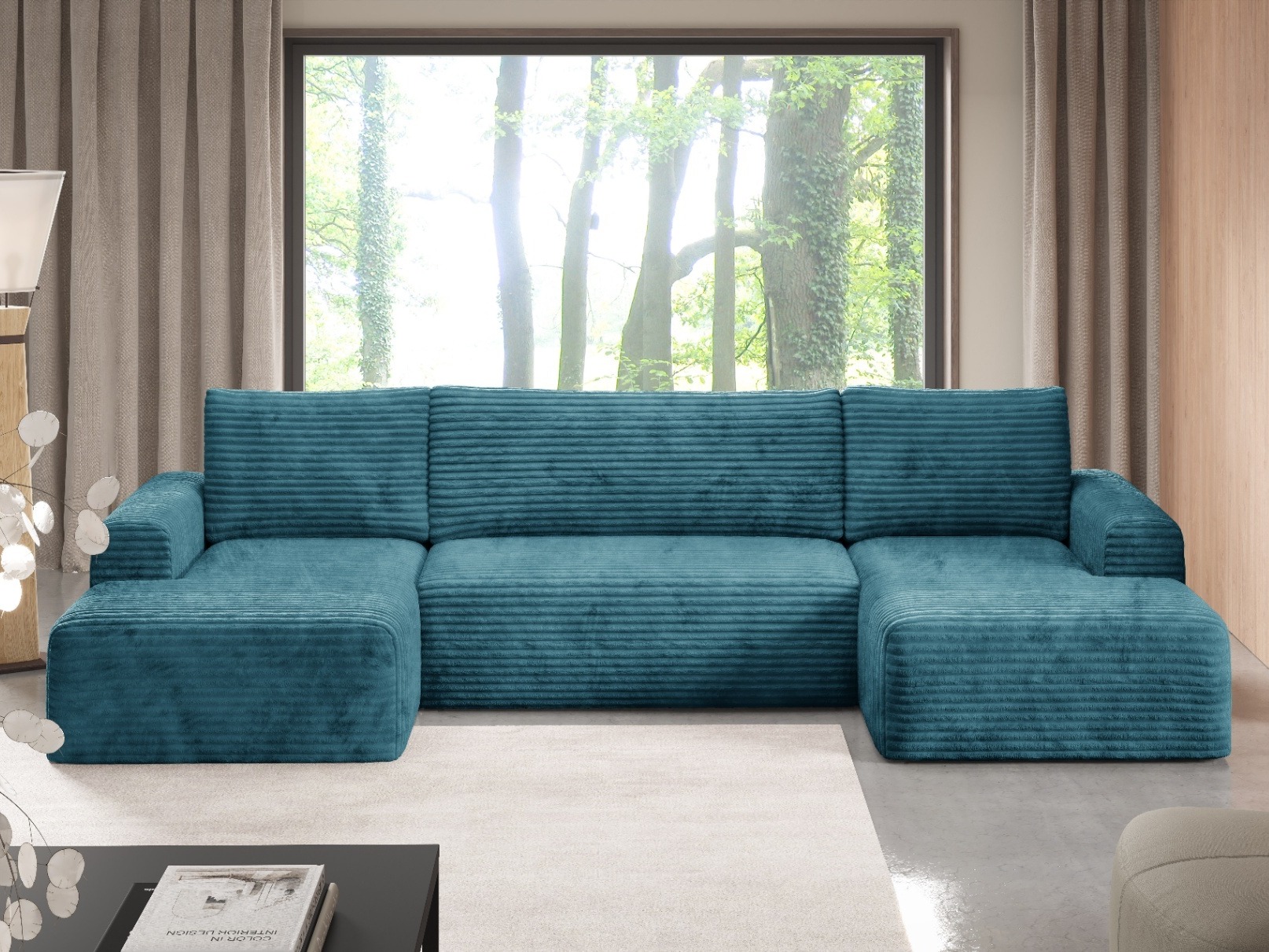Corner sofa Franklin 157 (Tilia 75)