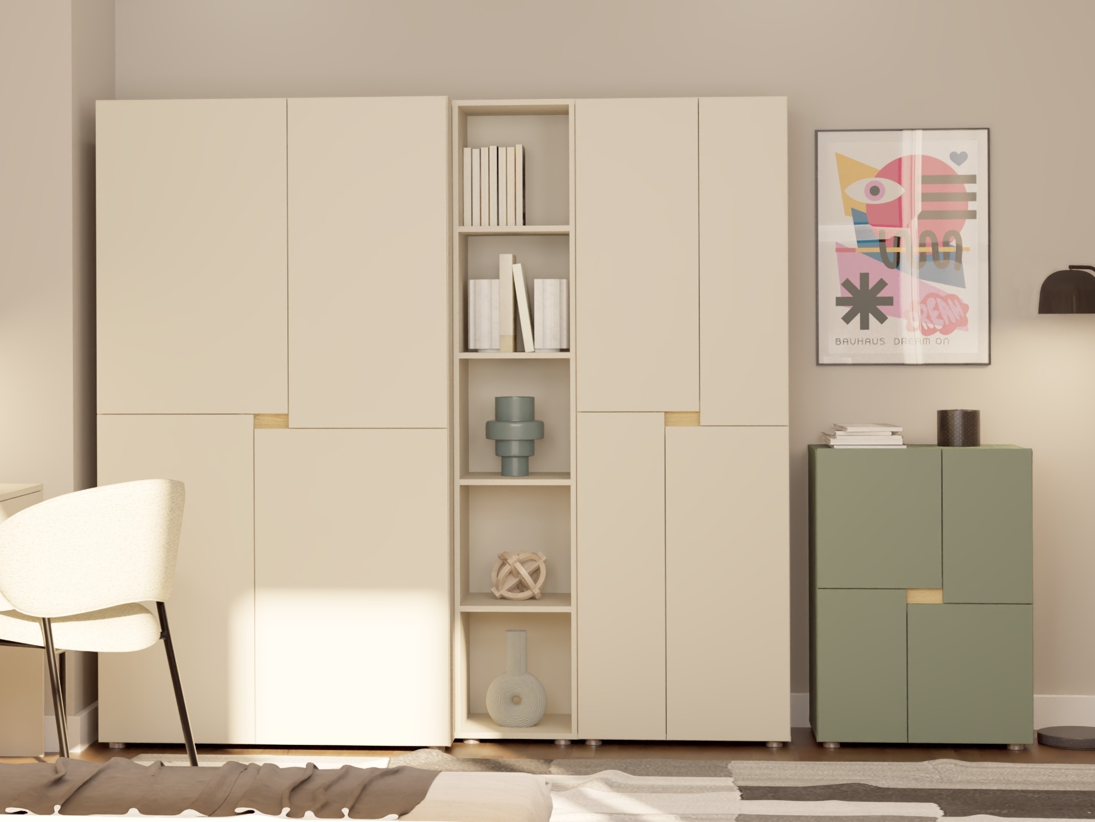 Sideboard Mavdori 100 (Green)