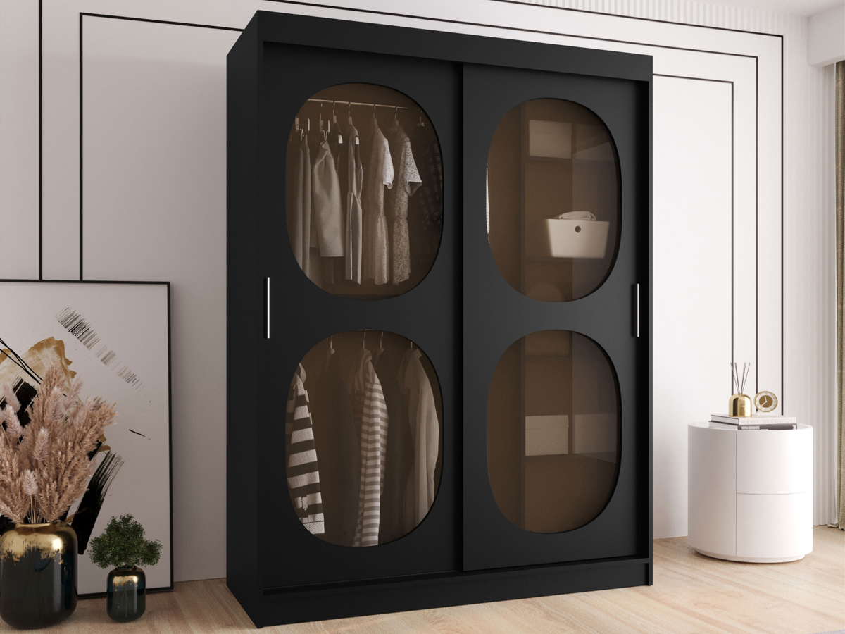 Wardrobe Hartford 527 (Black)
