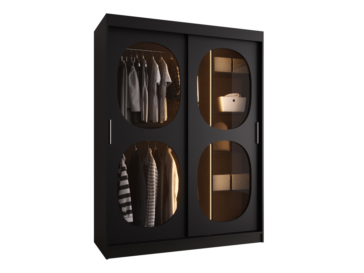 Wardrobe Hartford 527 (Black)