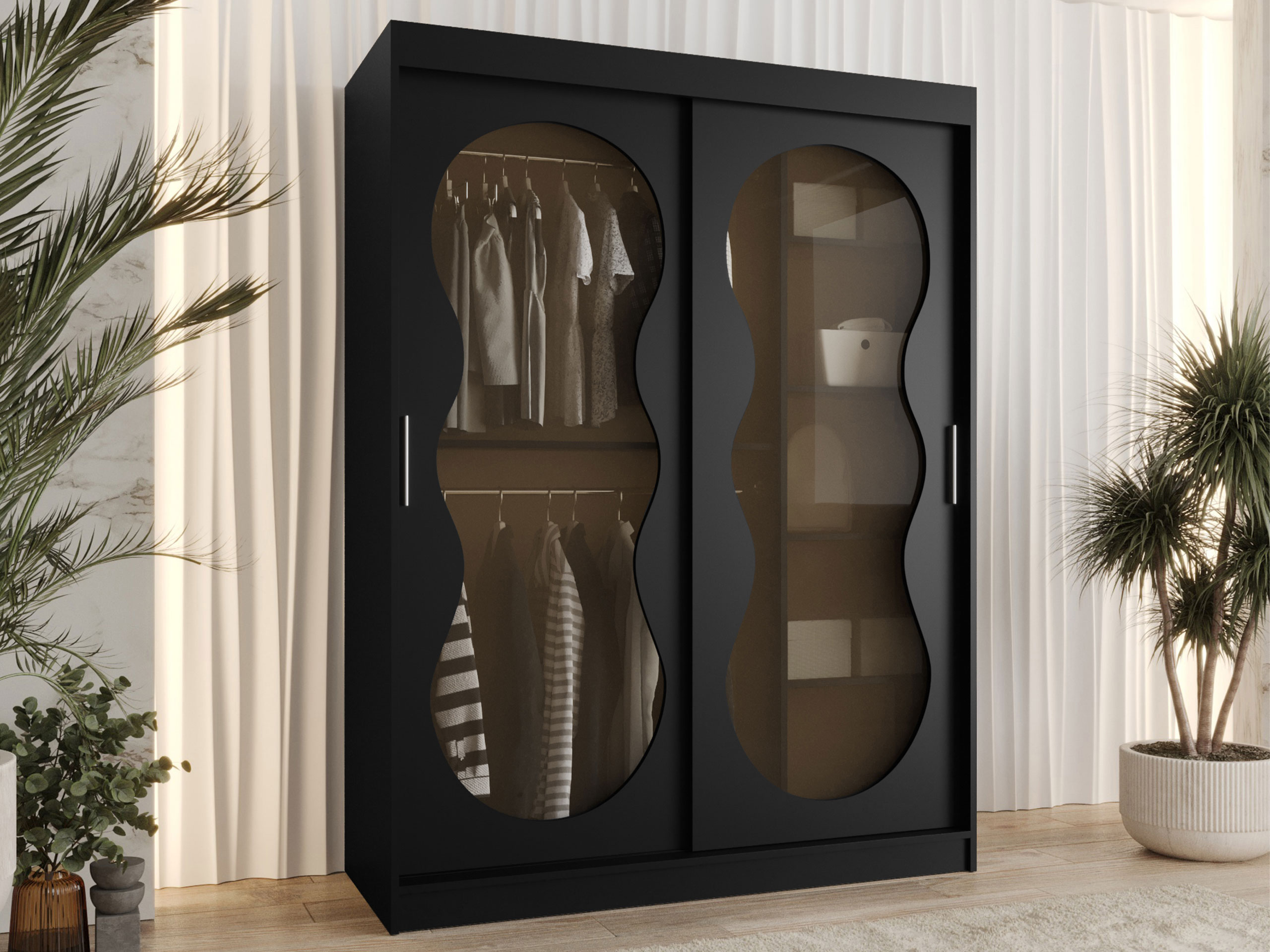 Wardrobe Hartford 528 (Black)