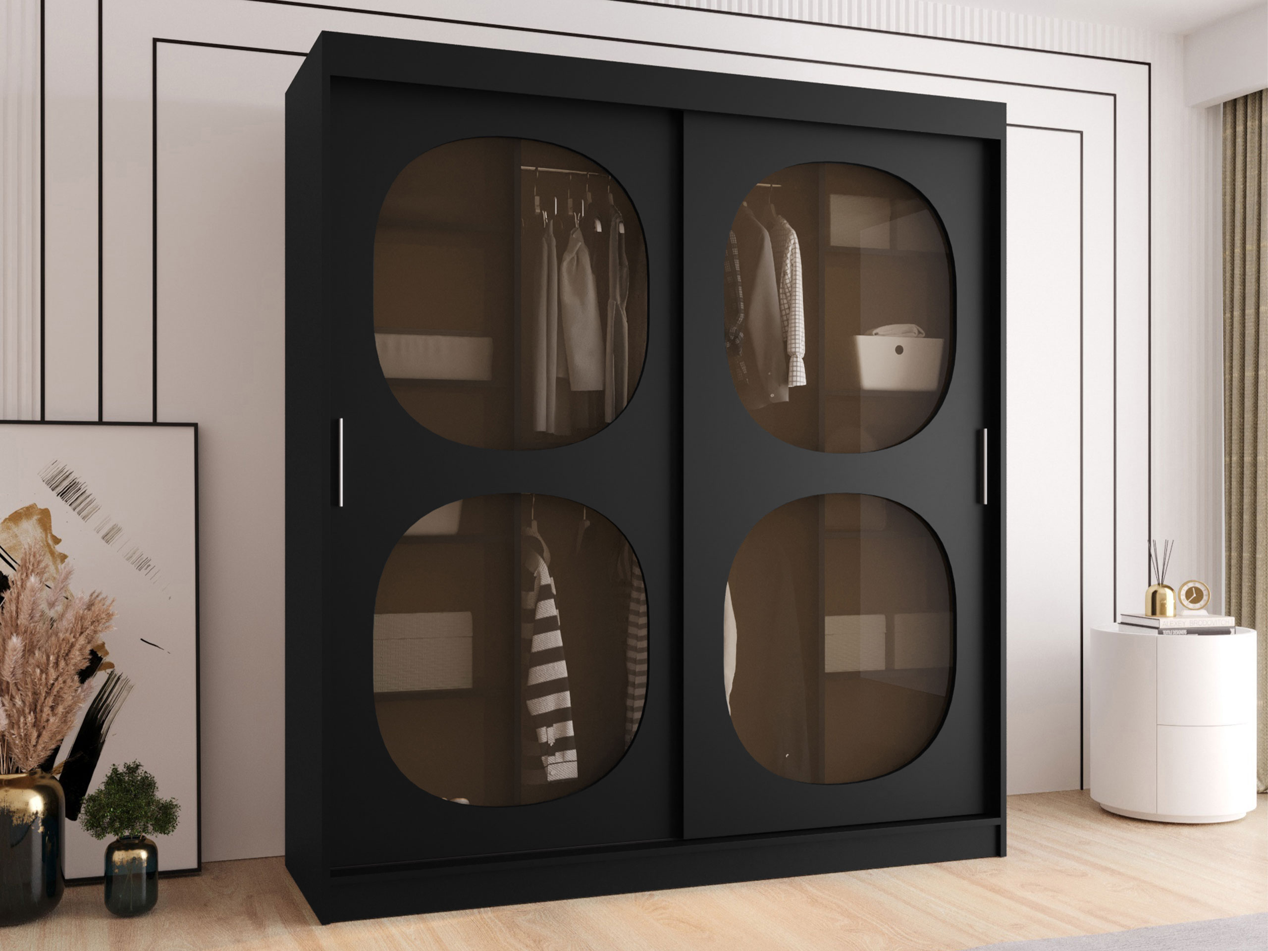 Wardrobe Hartford 529 (Black)