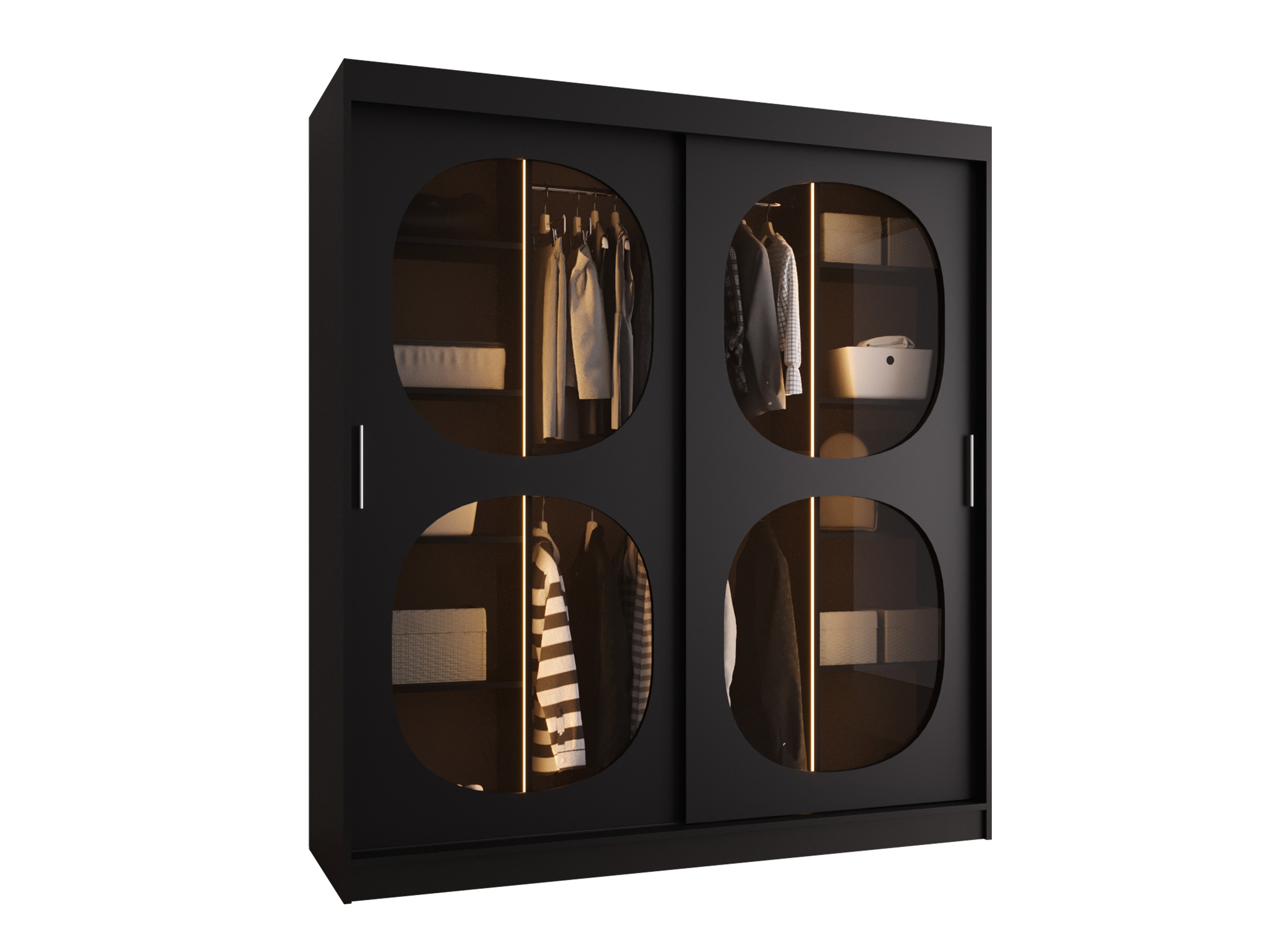 Wardrobe Hartford 529 (Black)