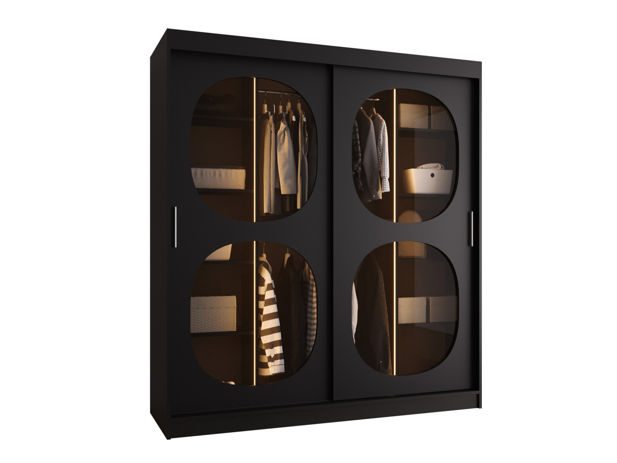 Wardrobe Hartford 529 (Black)