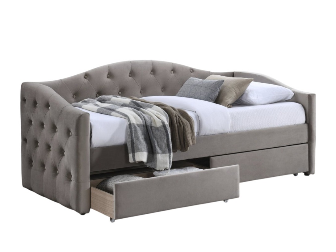 Bed Houston Mane (Taupe)
