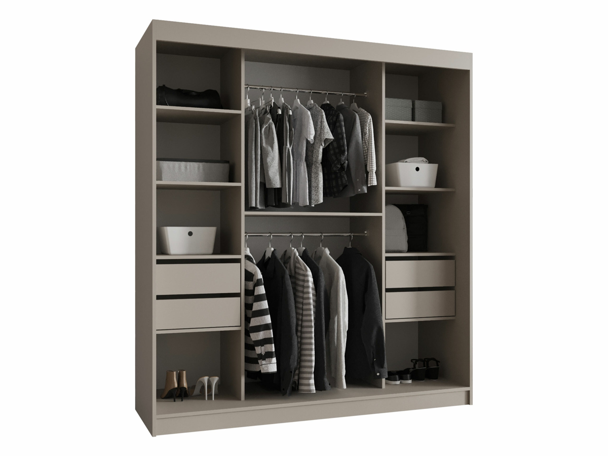Wardrobe Hartford 529 (Black)