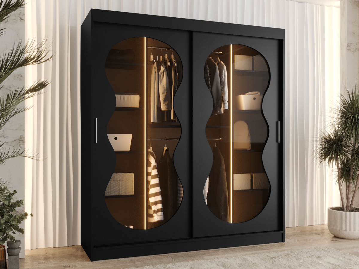 Wardrobe Hartford 530 (Black)