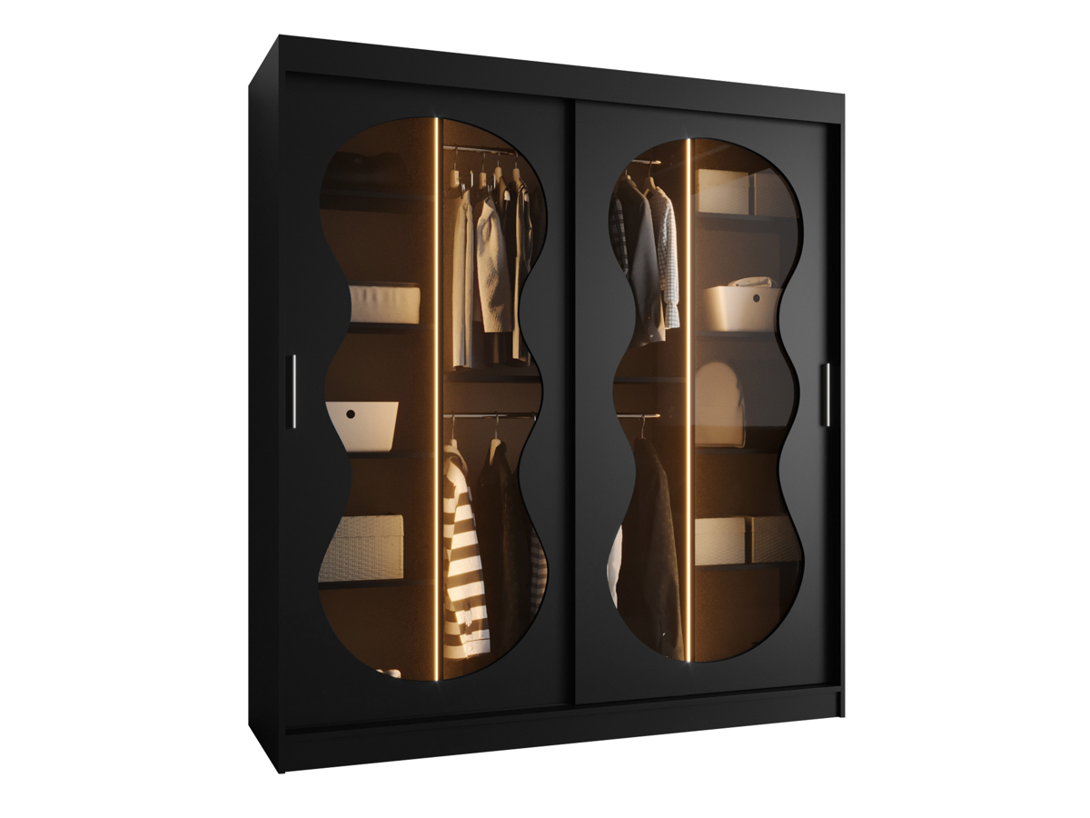 Wardrobe Hartford 530 (Black)