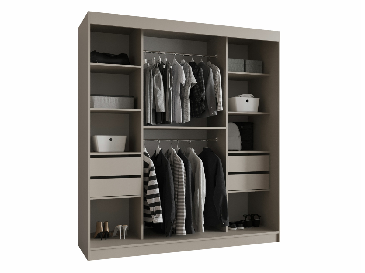 Wardrobe Hartford 530 (Black)