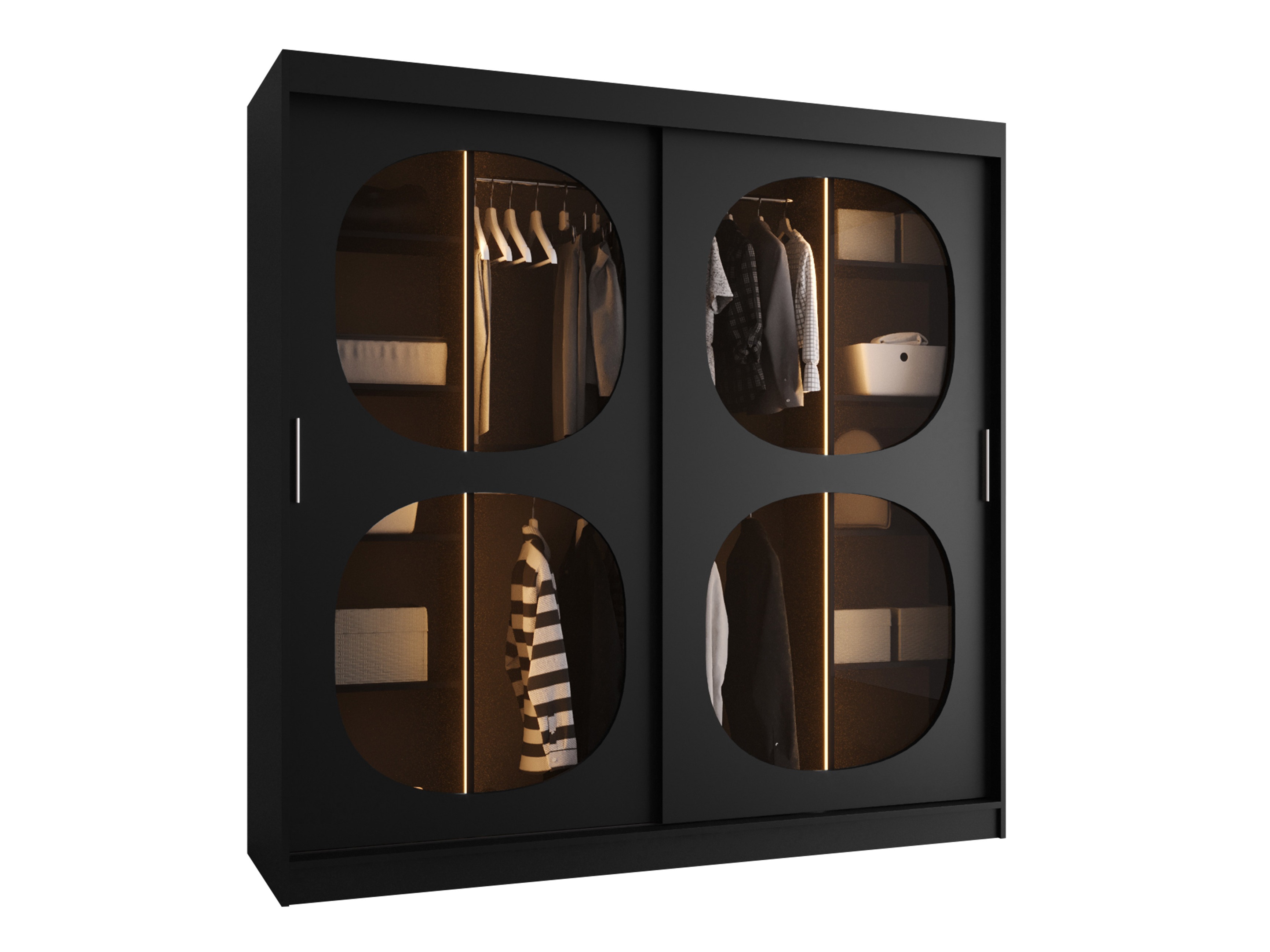 Wardrobe Hartford 531 (Black)