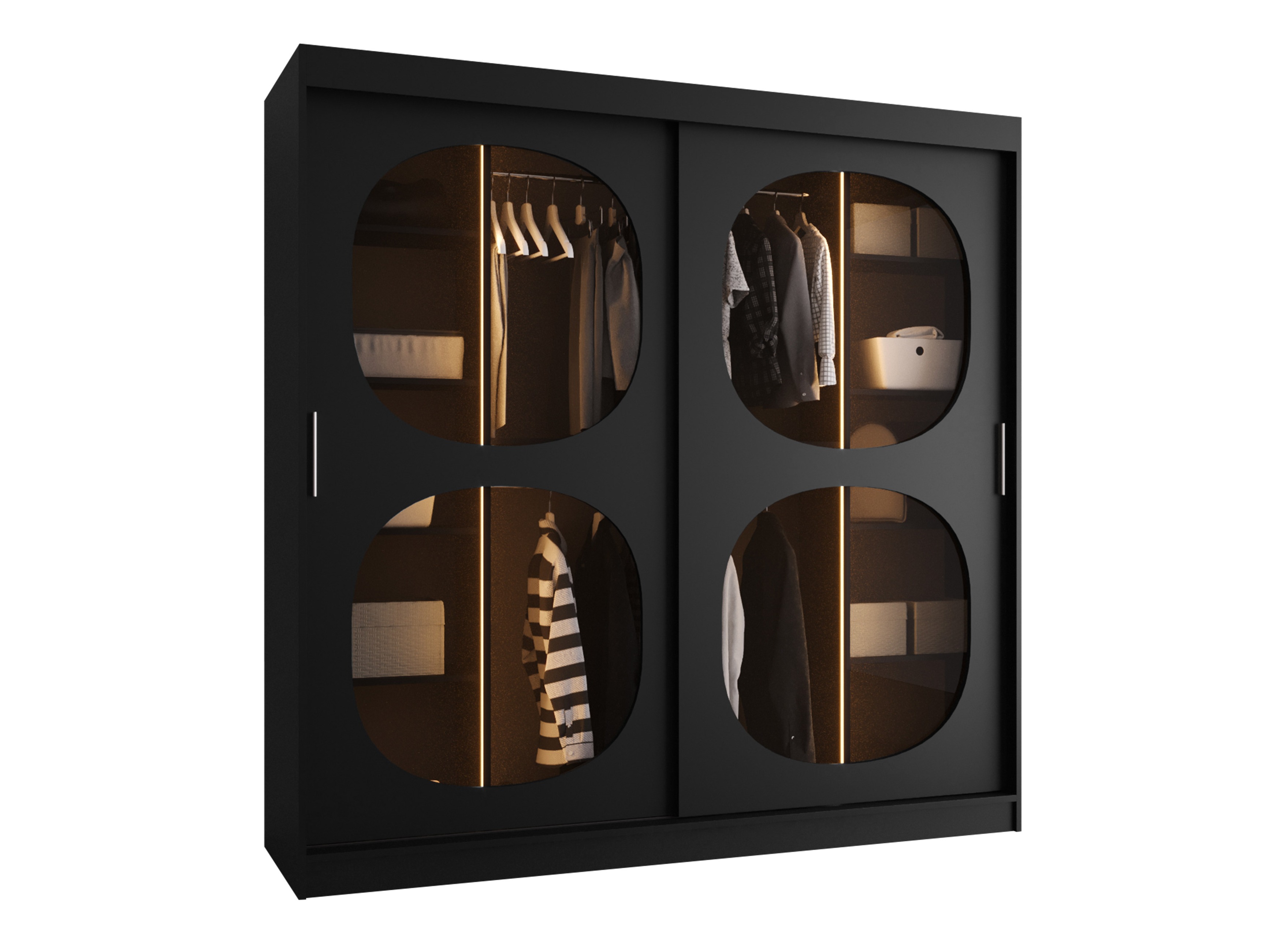 Wardrobe Hartford 531 (Black)