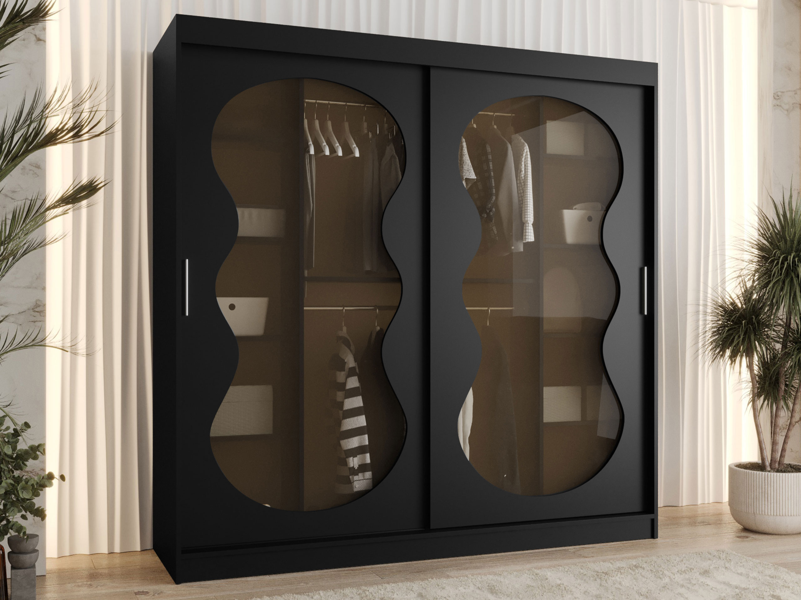 Wardrobe Hartford 532 (Black)