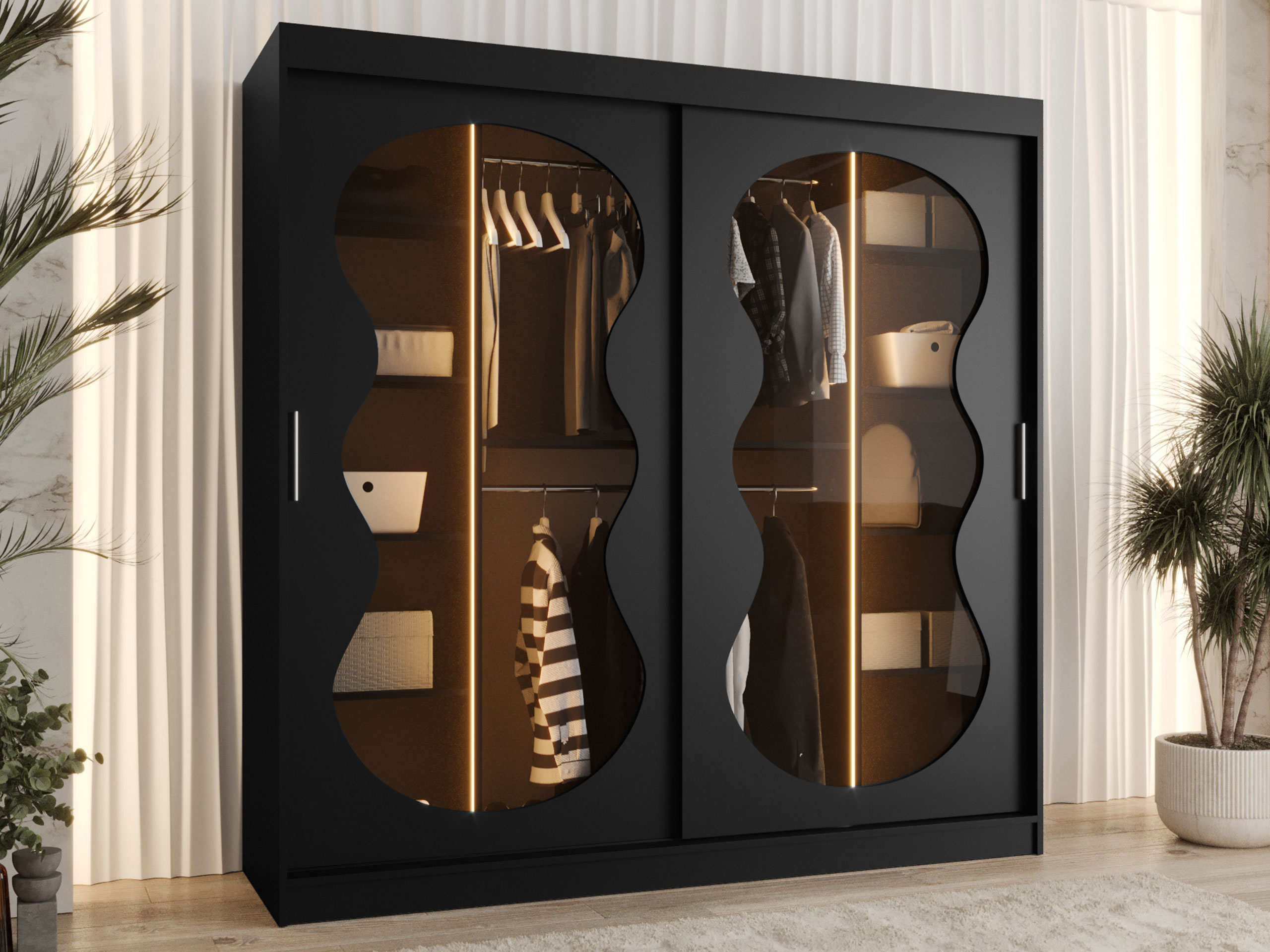 Wardrobe Hartford 532 (Black)
