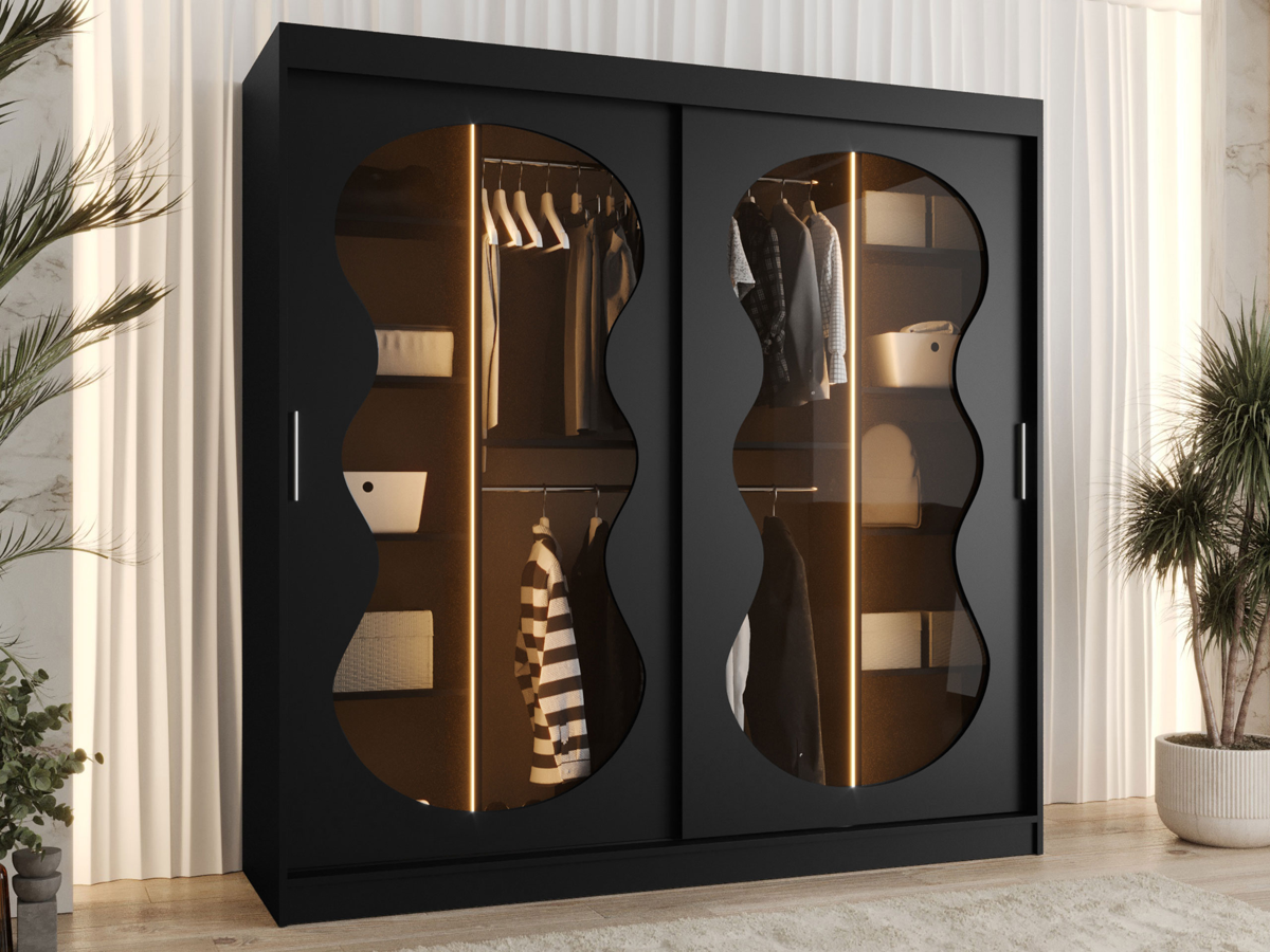 Wardrobe Hartford 532 (Black)