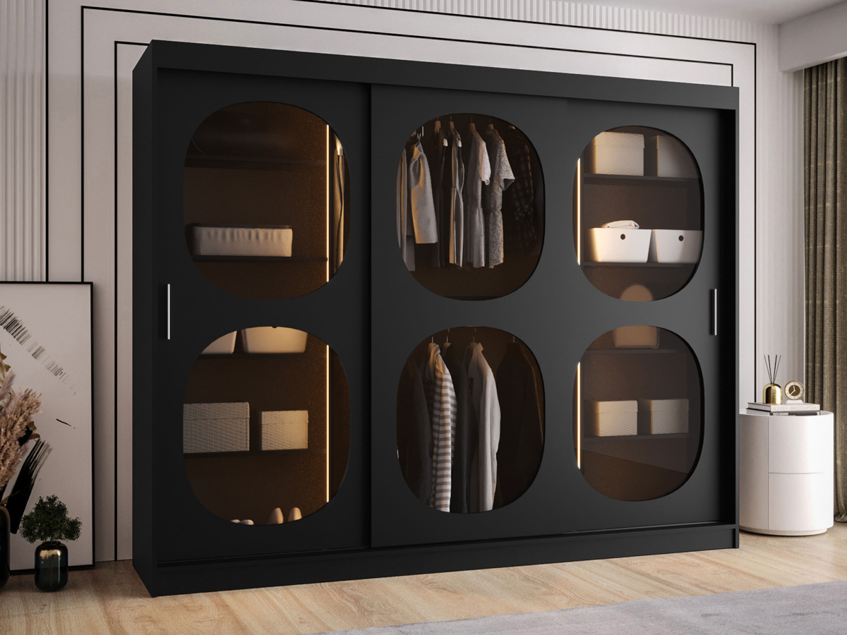 Wardrobe Hartford 533 (Black)