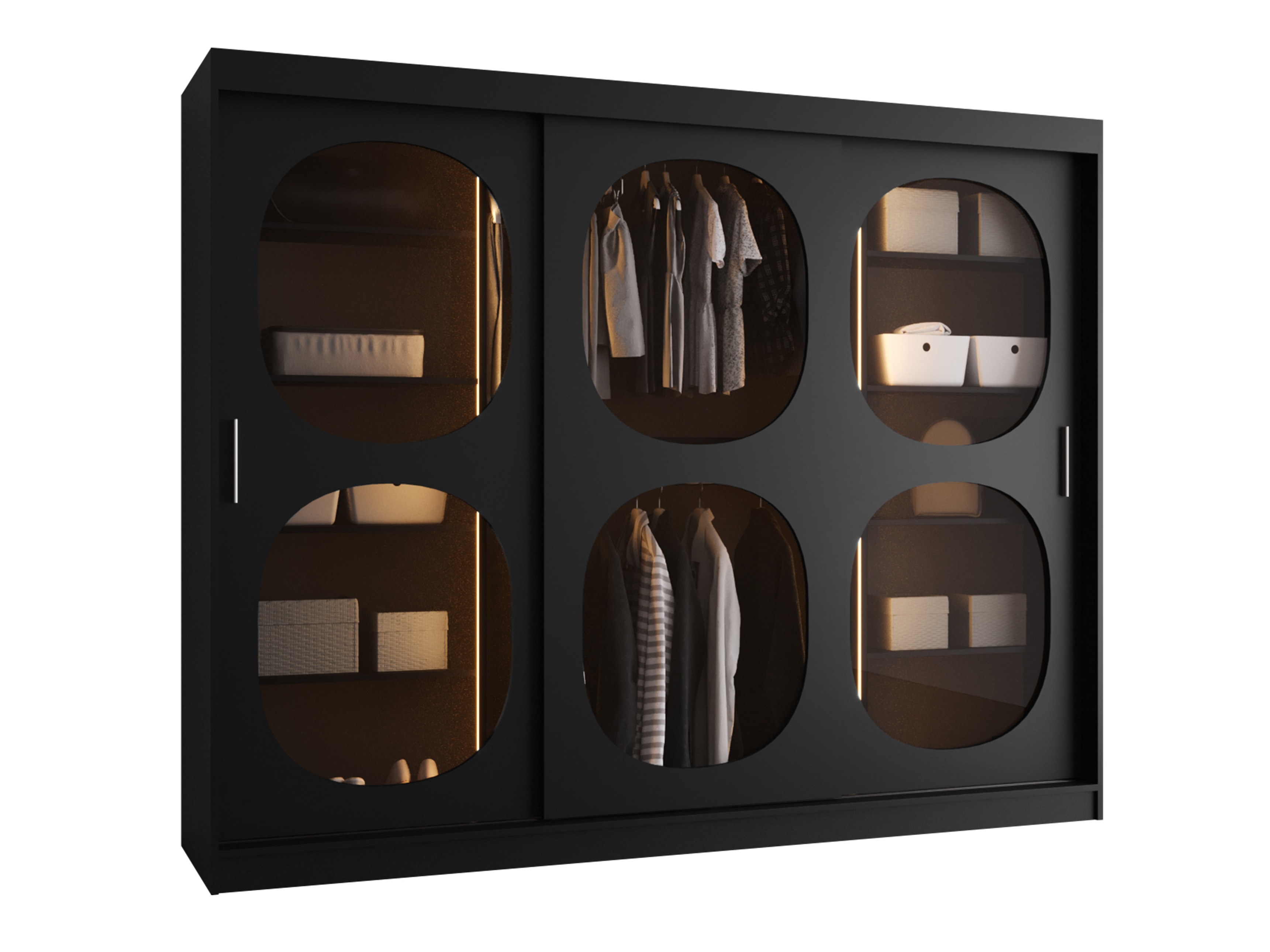 Wardrobe Hartford 533 (Black)