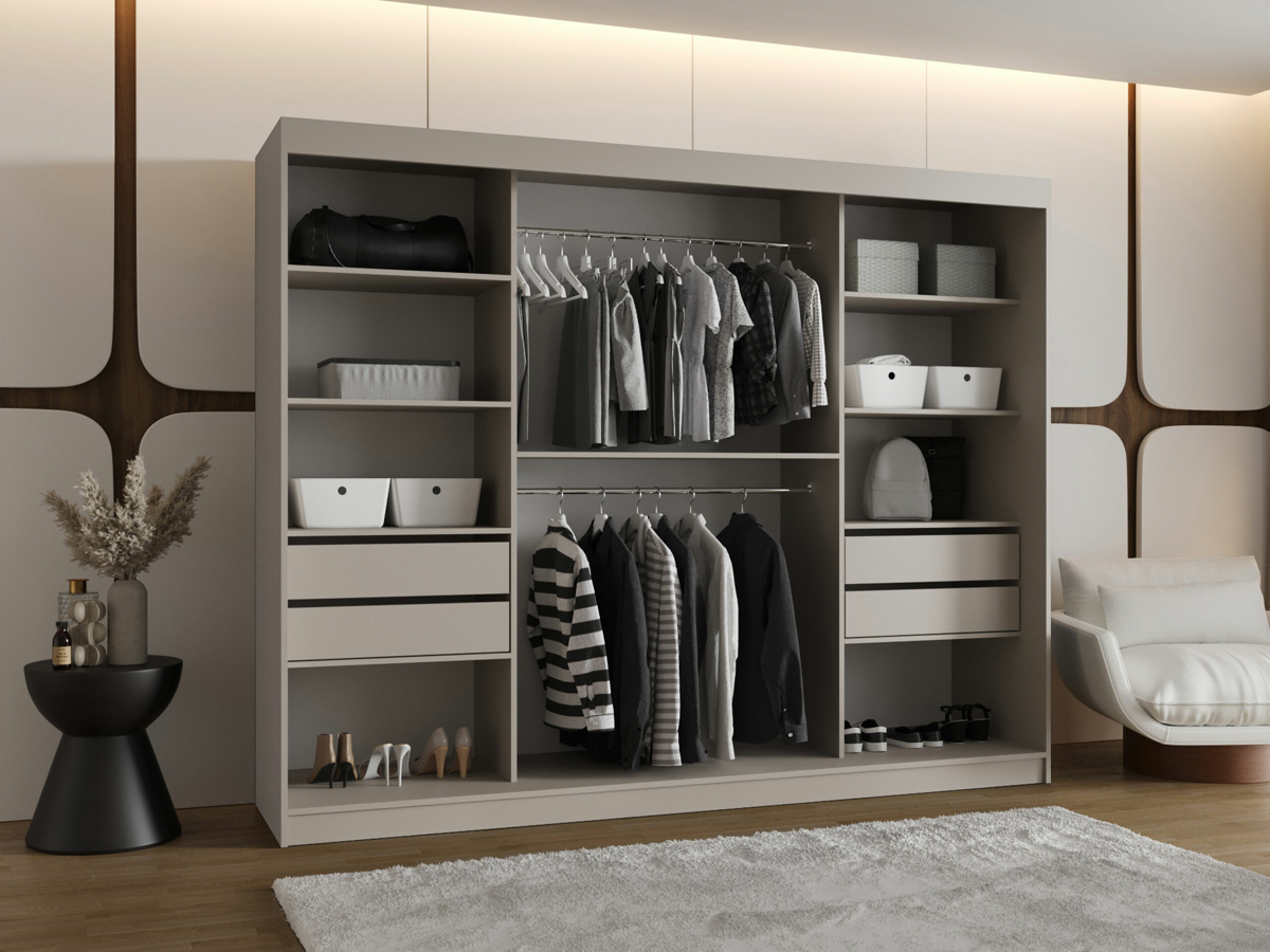Wardrobe Hartford 534 (Black)