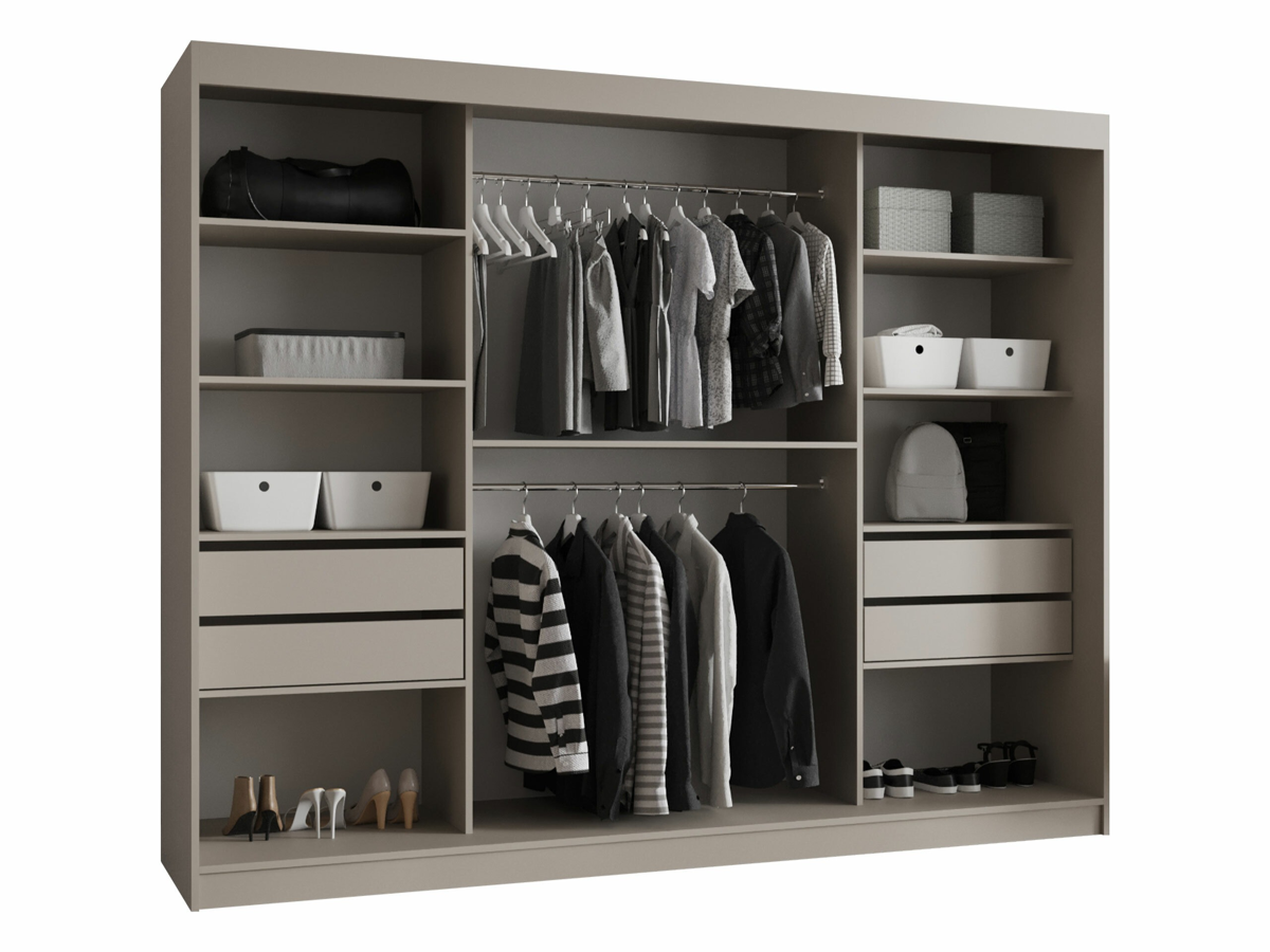 Wardrobe Hartford 534 (Black)