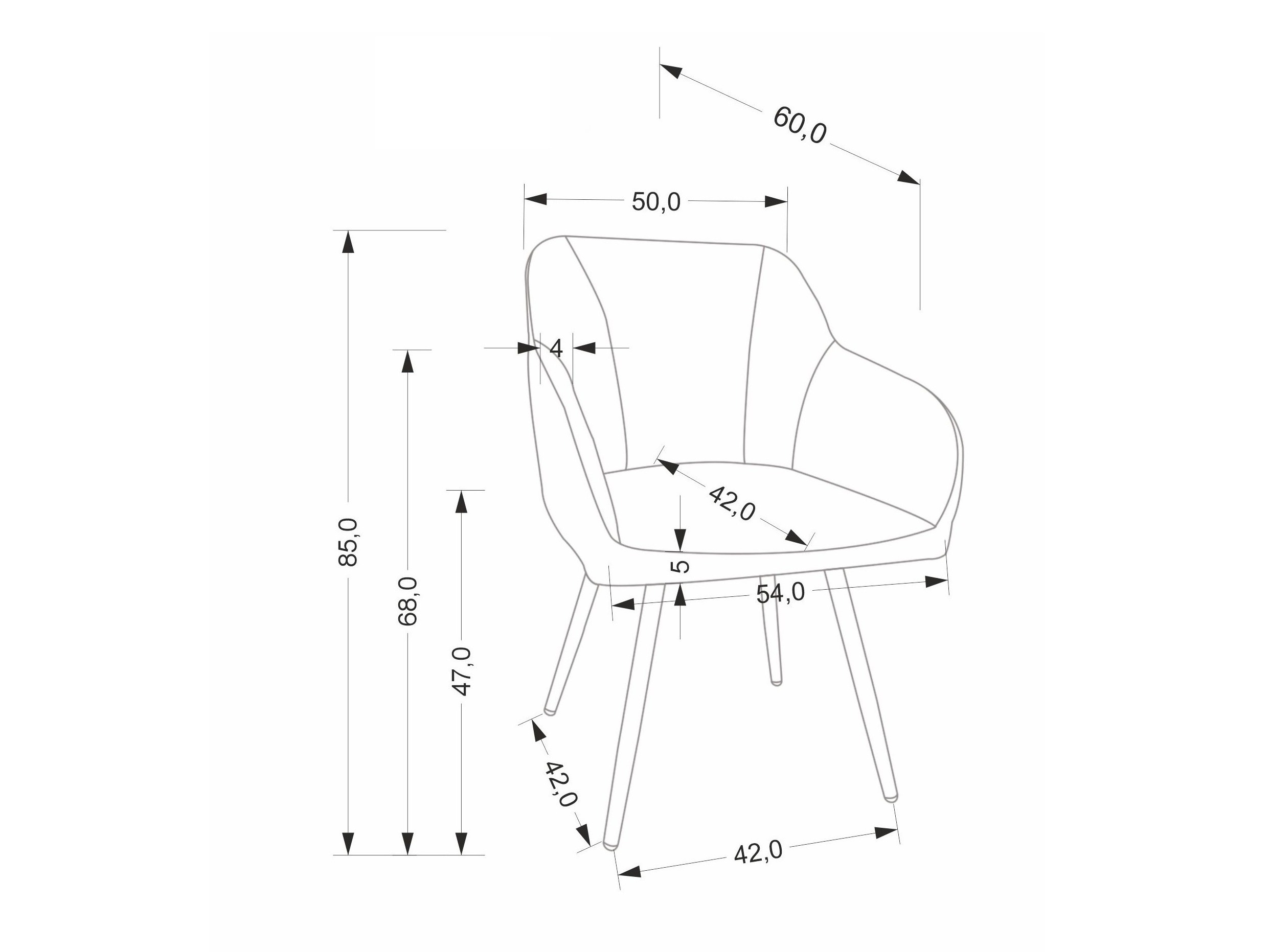Chair Houston 2044 (Green)