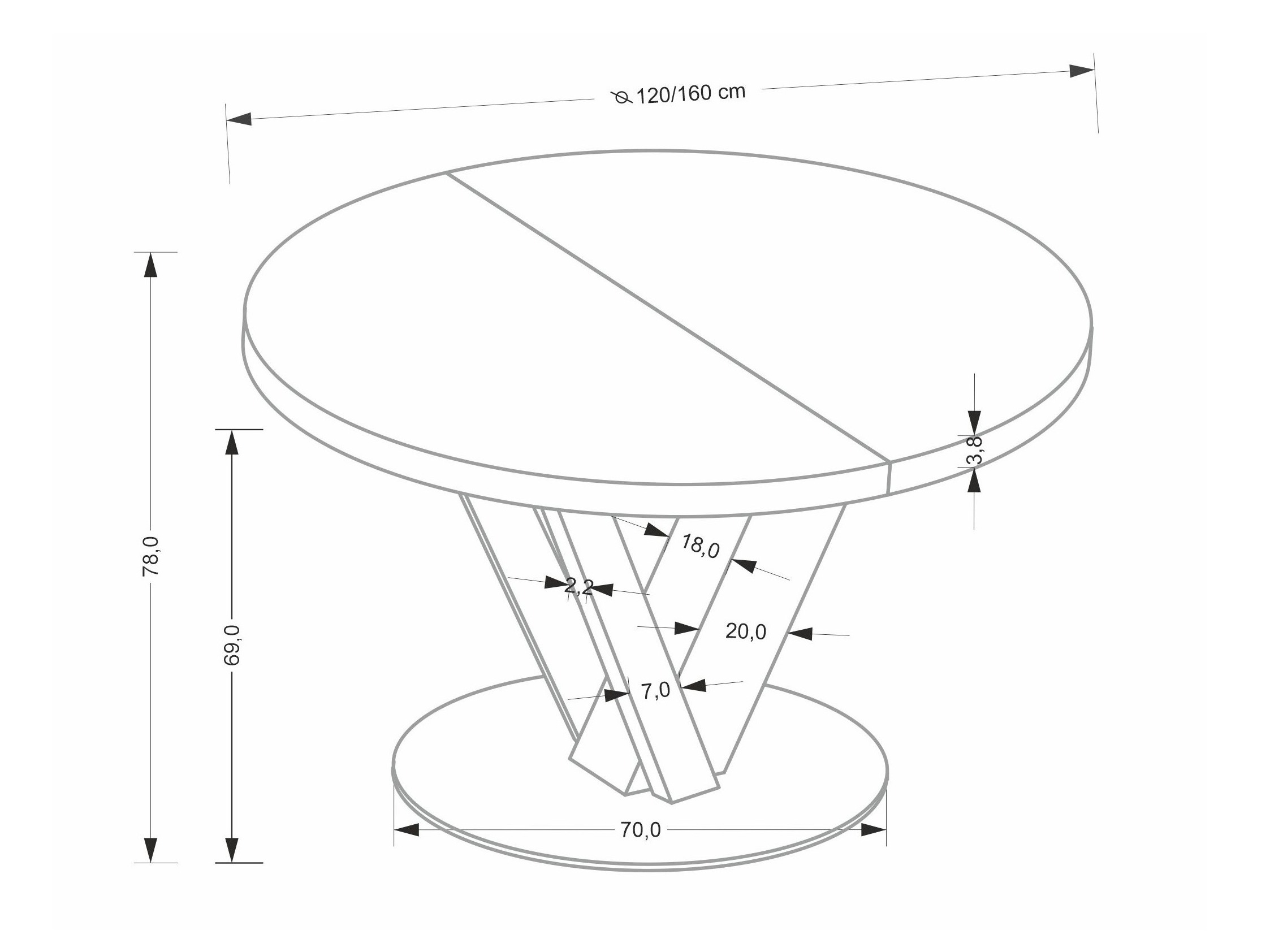 Table Houston Vinum