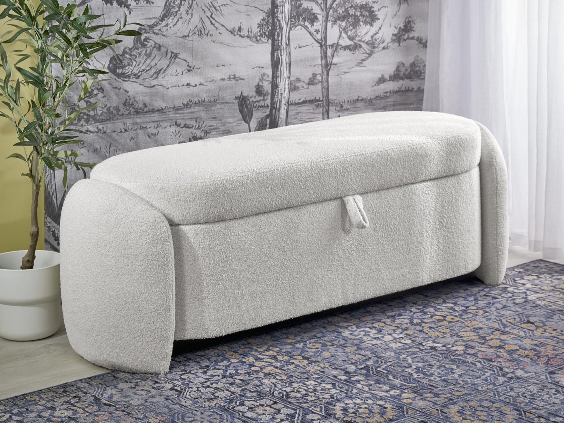 Upholstered bench Houston 2045