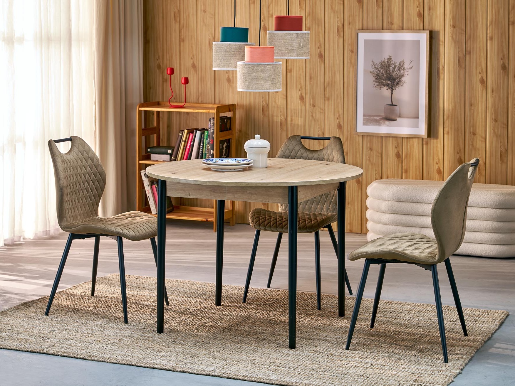 Chair Houston 2069 (Beige + Black)