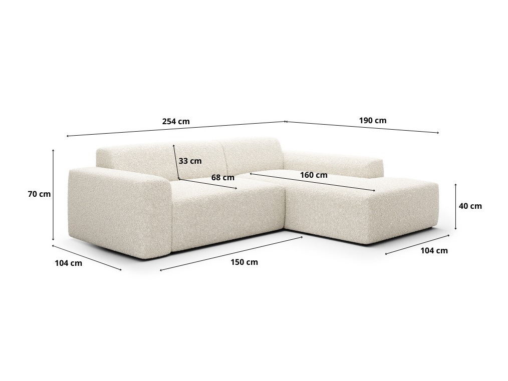 Modular corner sofa Romenoi 101 (Centaur 01)