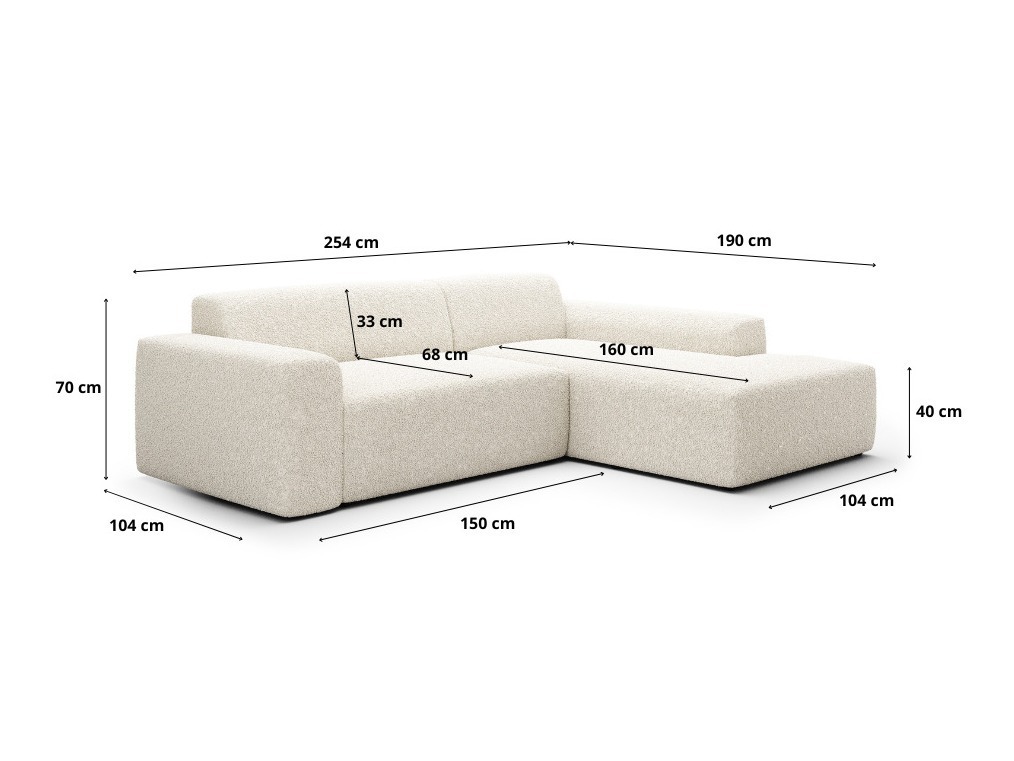Modular corner sofa Romenoi 101 (Centaur 01)