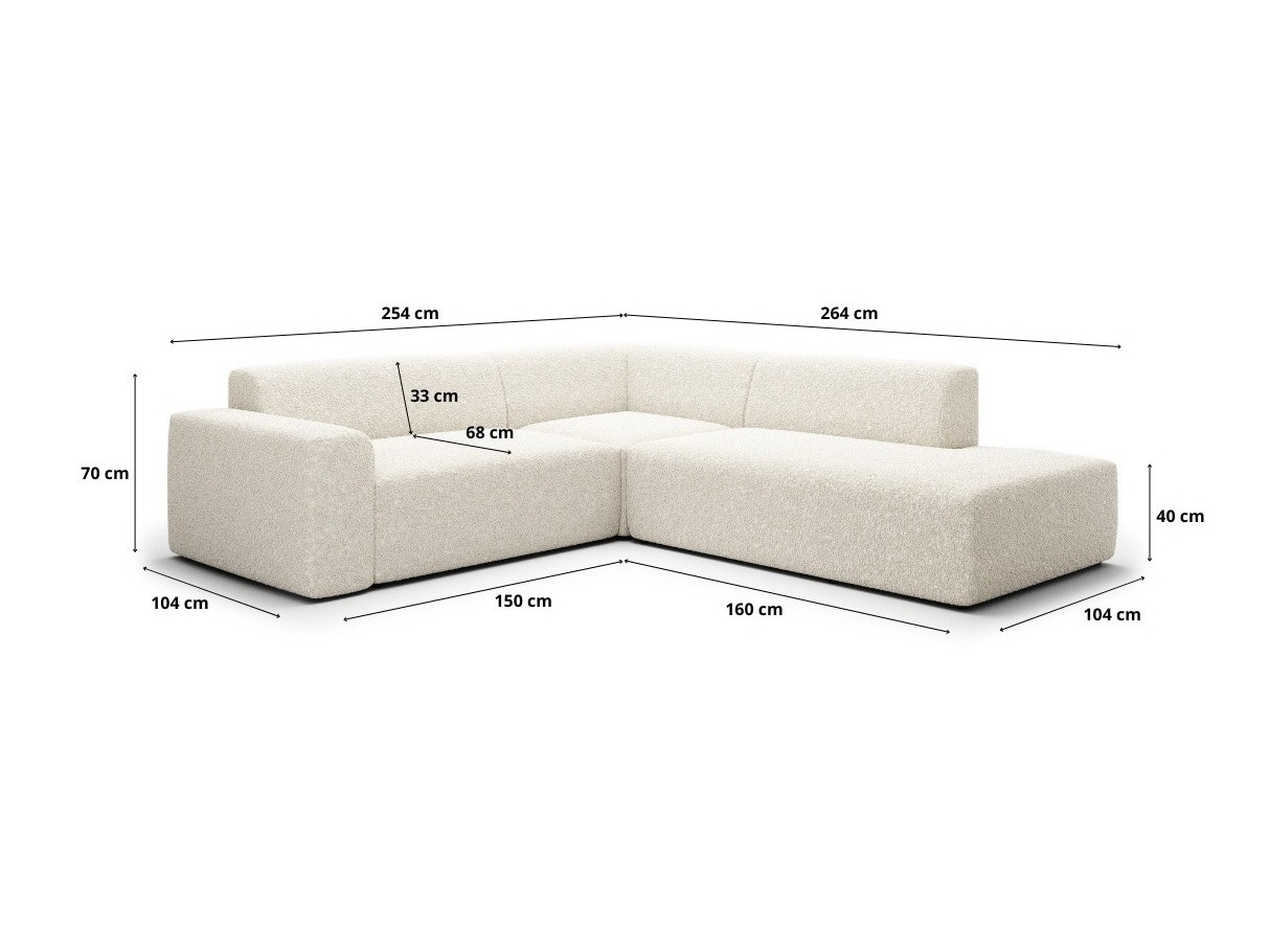 Modular corner sofa Romenoi 103 (Centaur 12)