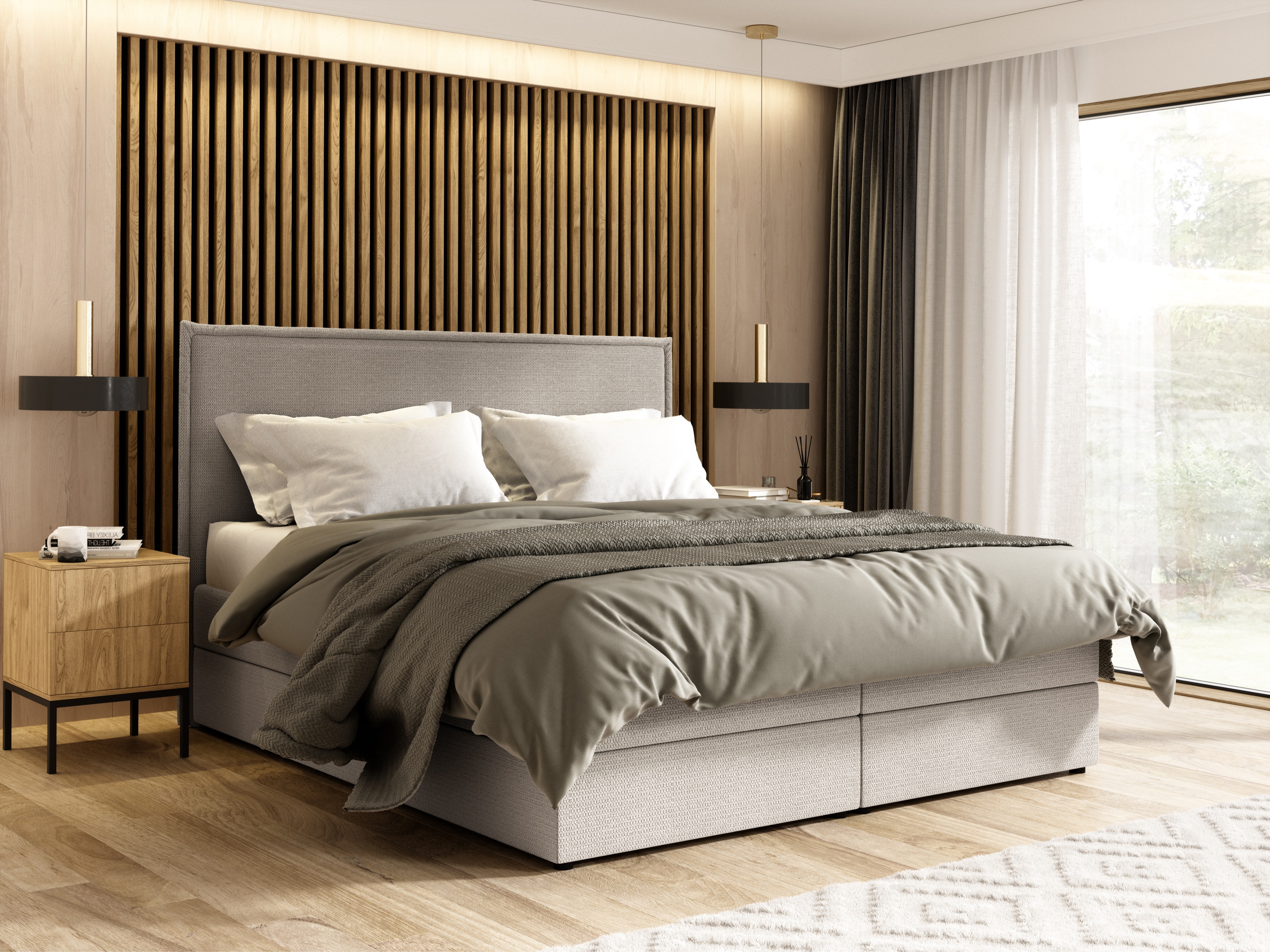 Continental bed Franklin 171 (Aragon 01)
