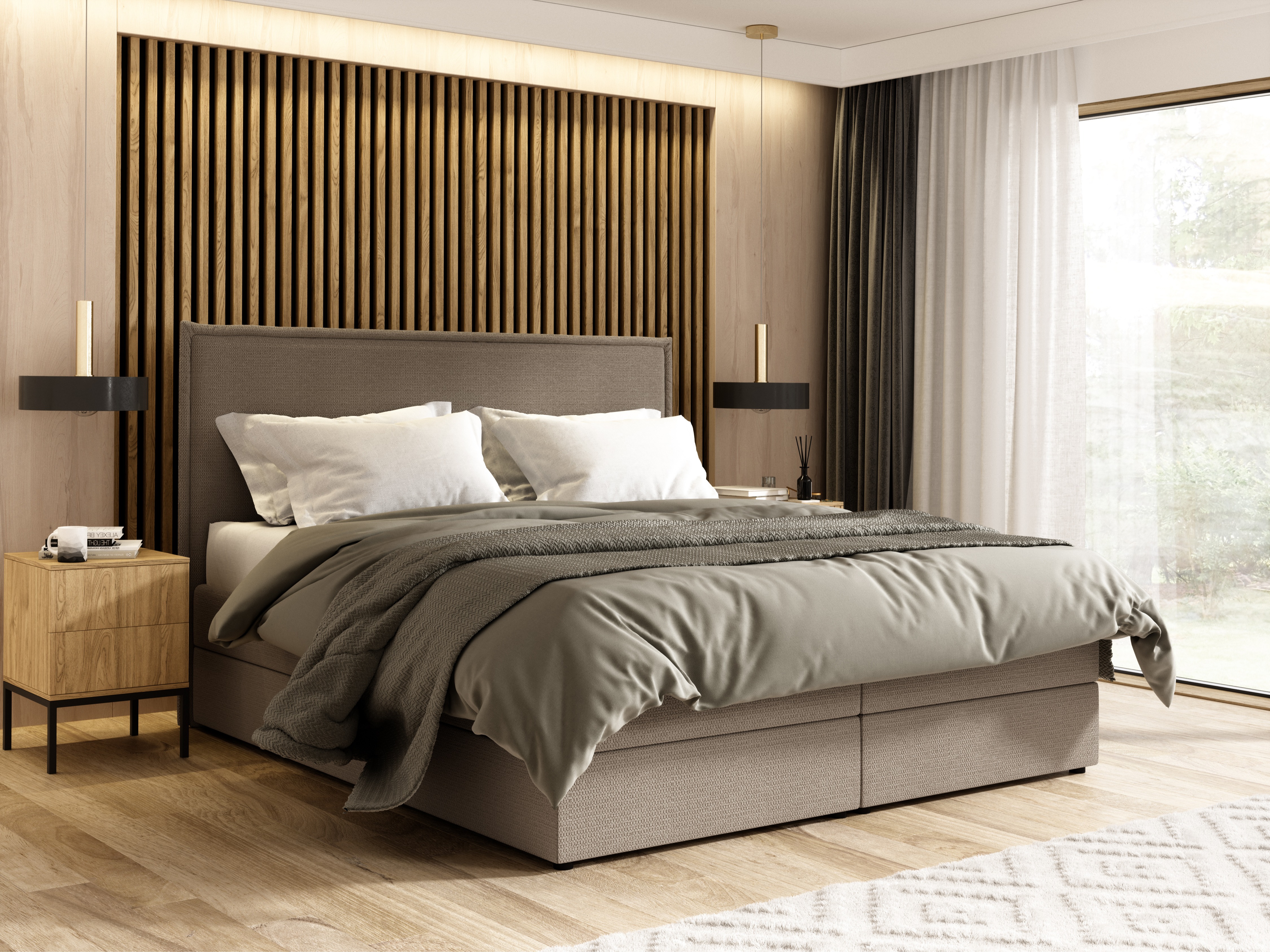 Continental bed Franklin 171 (Aragon 03)