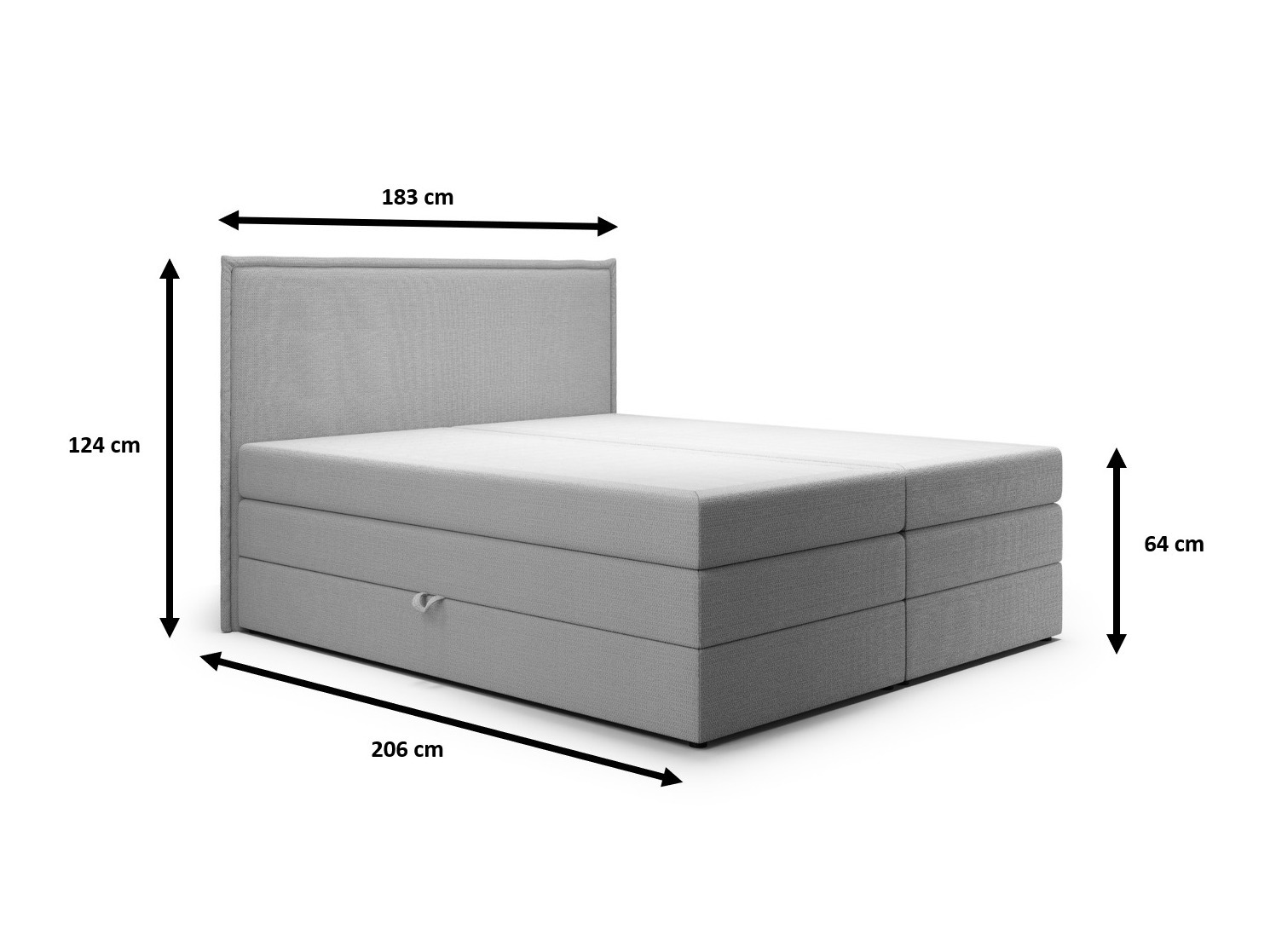 Continental bed Franklin 171 (Aragon 99)
