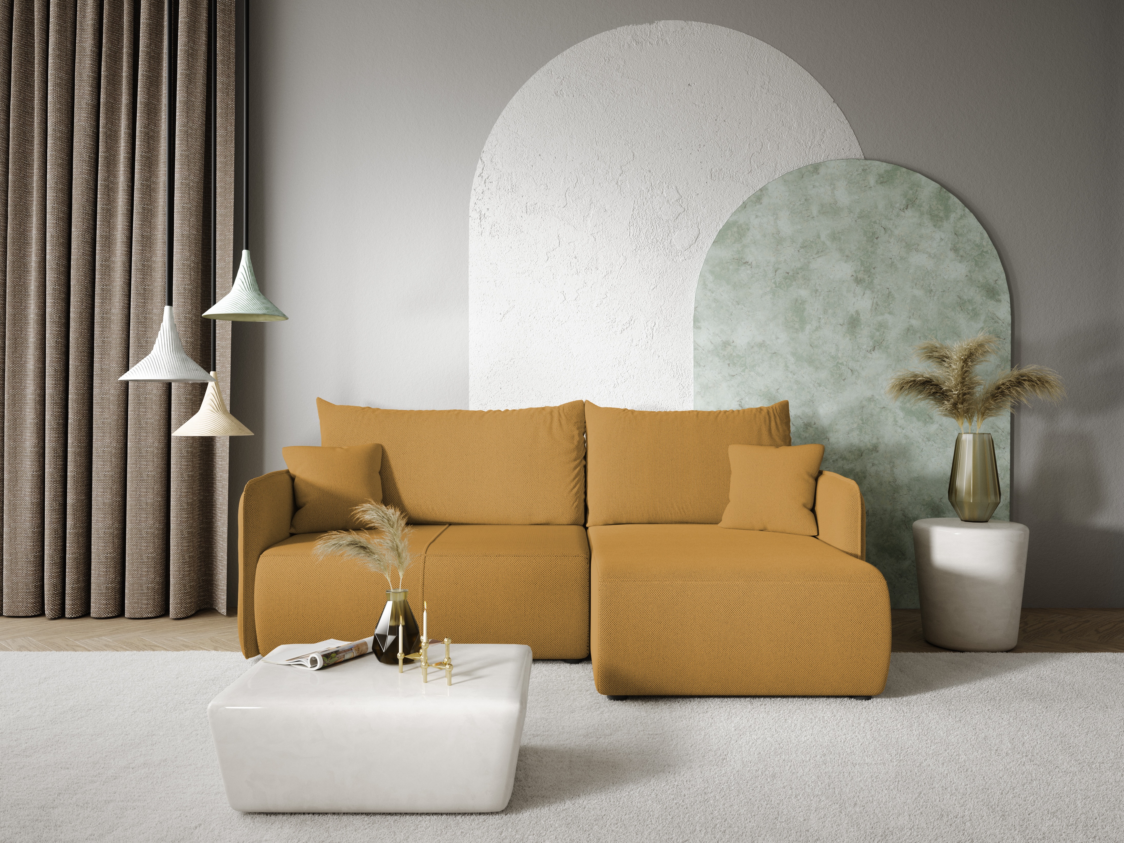 Corner sofa Franklin 133 (Curio 48)