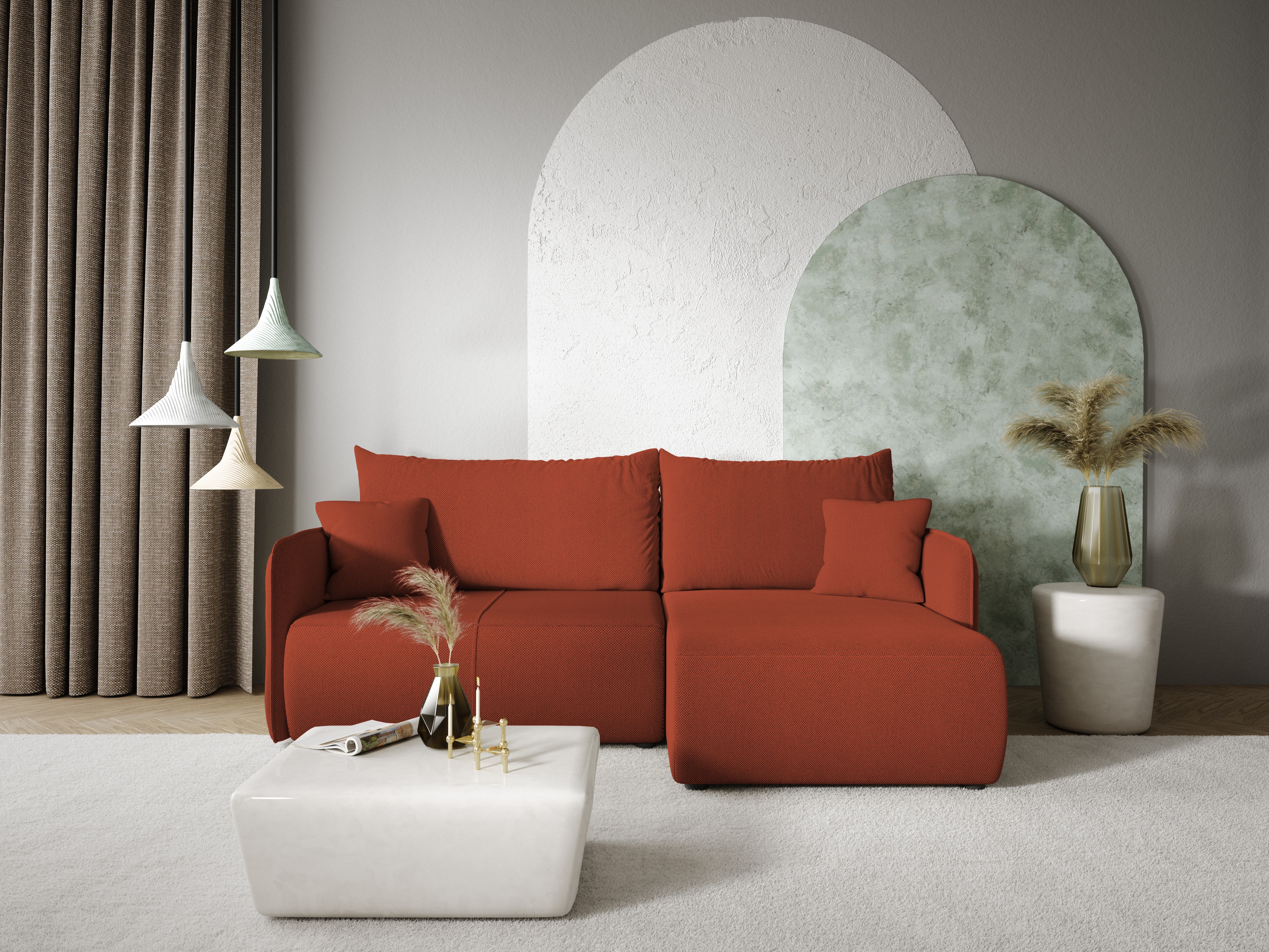 Corner sofa Franklin 133 (Curio 55)