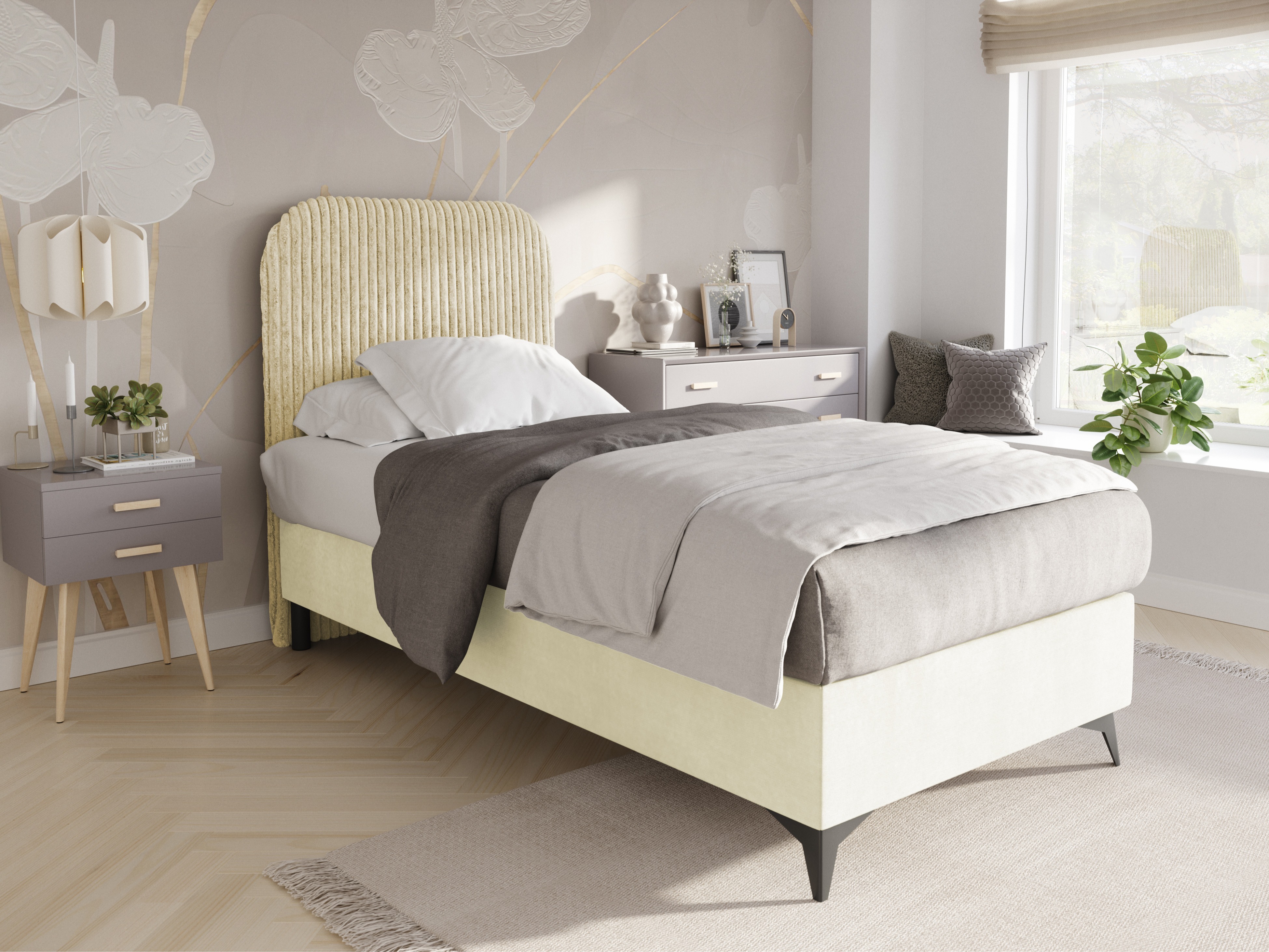 Continental bed Franklin 175 (Tilia 03 + Manila 01)