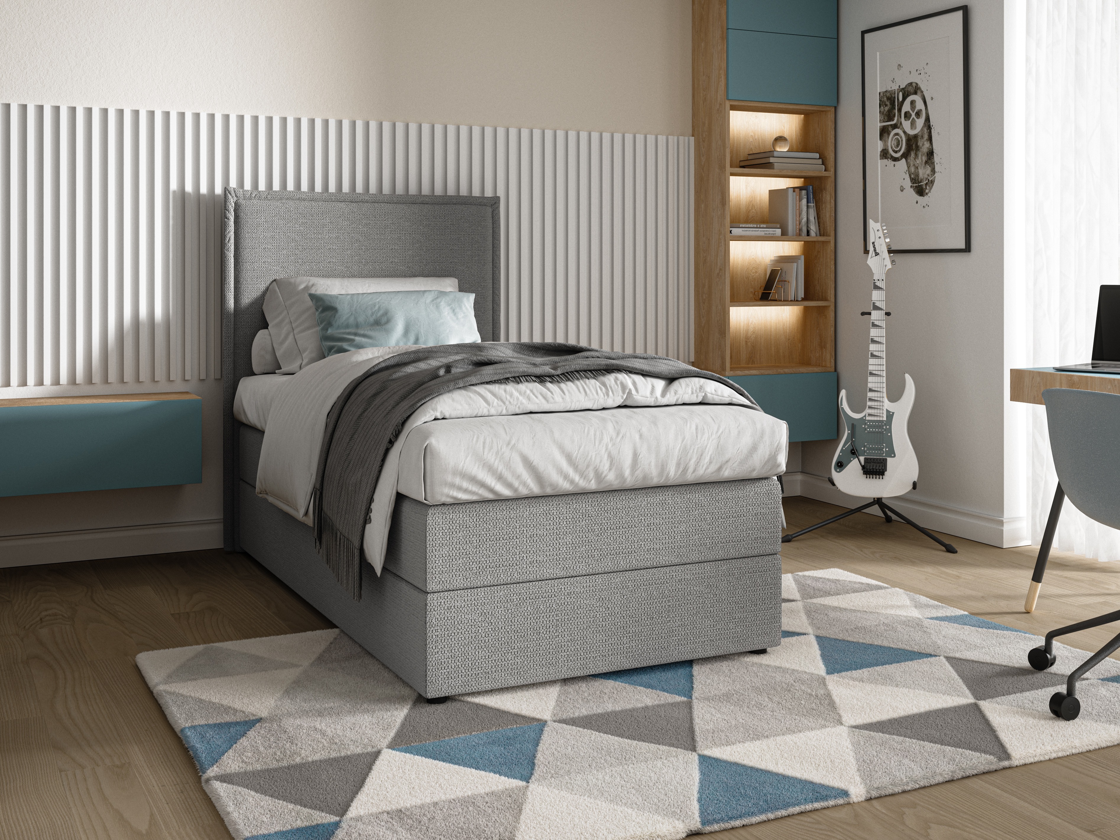 Continental bed Franklin 176 (Aragon 80)