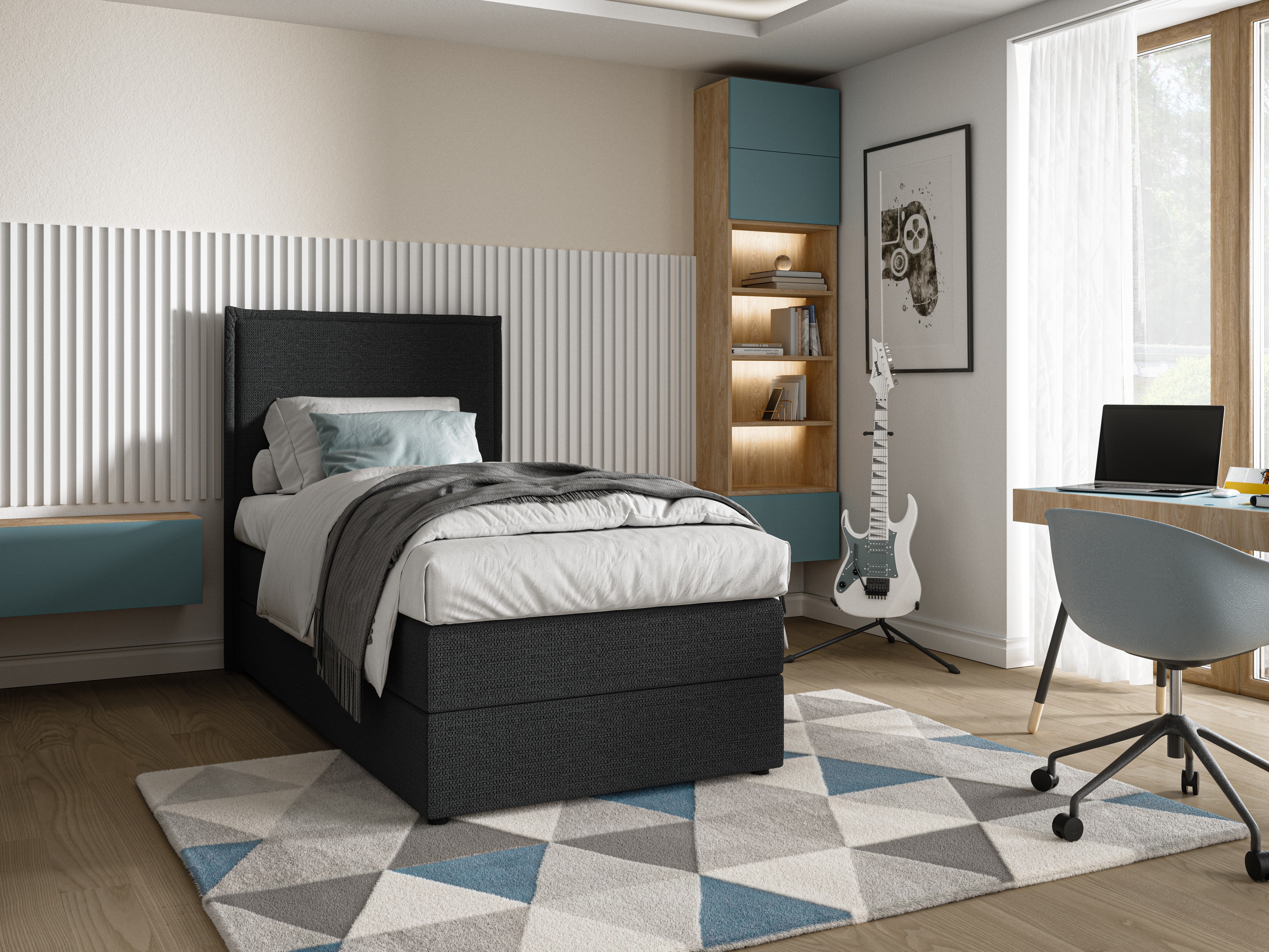 Continental bed Franklin 176 (Aragon 99)