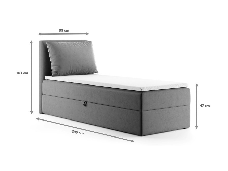 Continental bed Franklin 178 (Kronos 07)