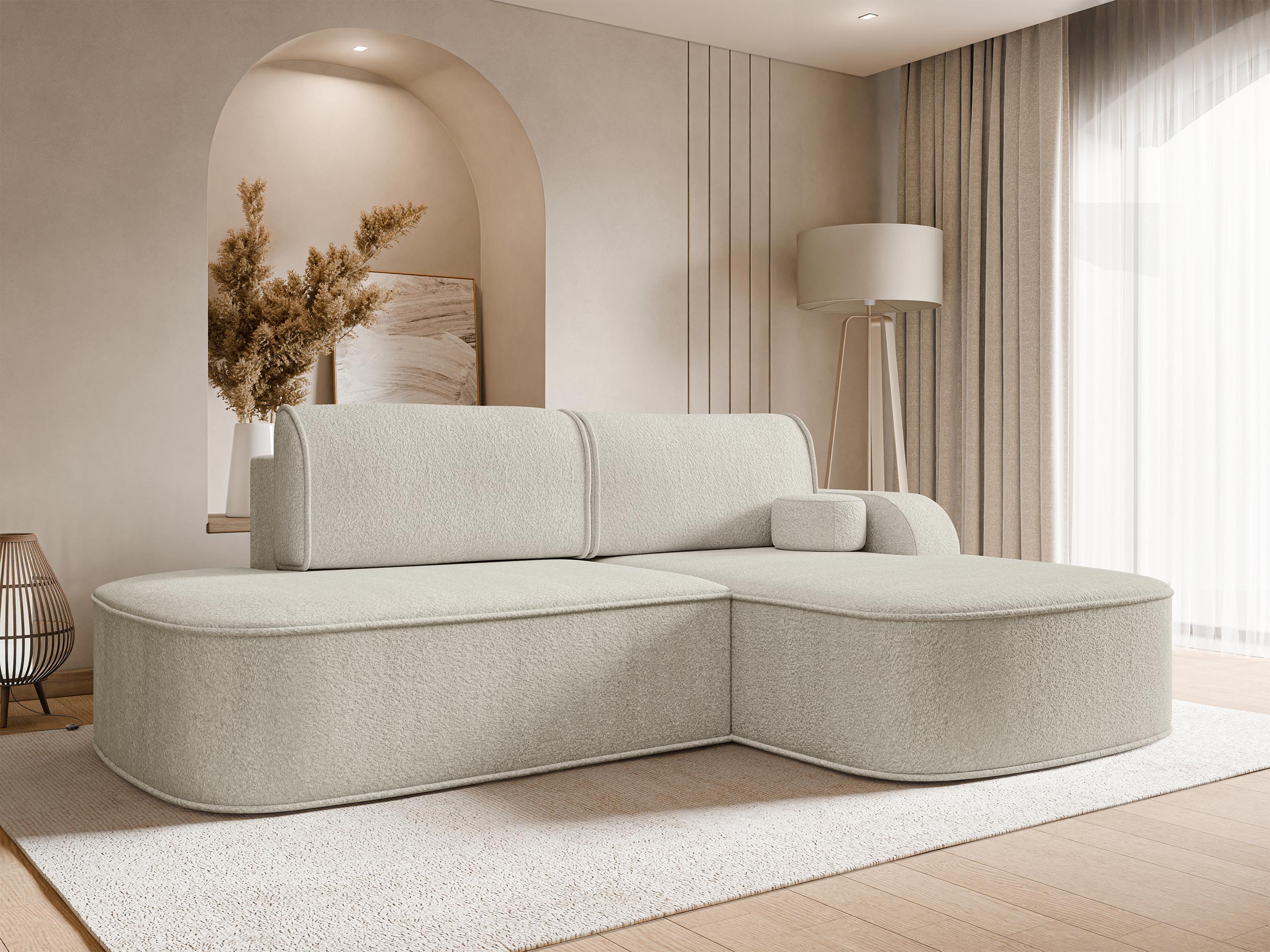 Corner sofa Comfivo Sensus (Coral 65)