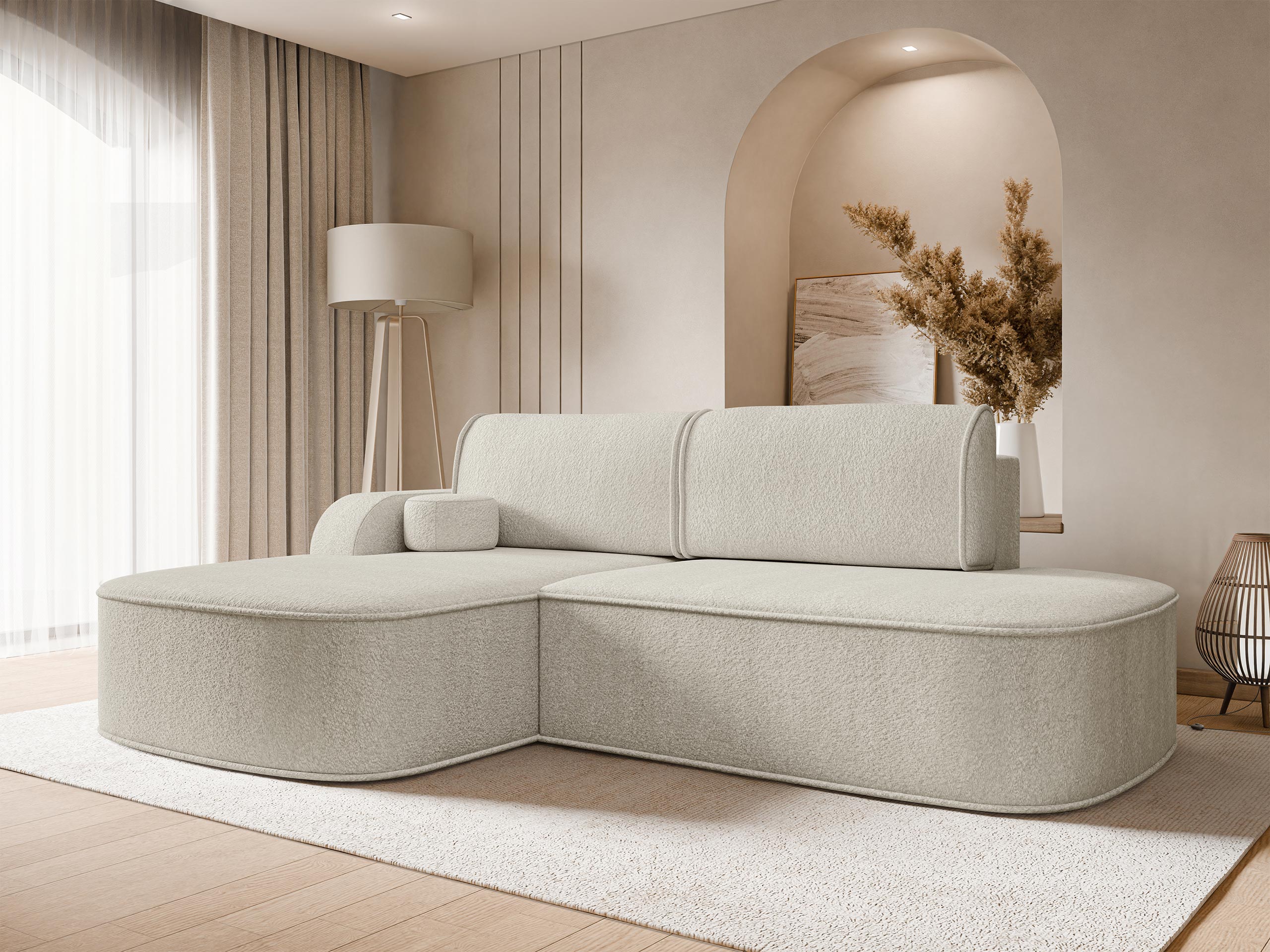 Corner sofa Comfivo Sensus (Coral 65)
