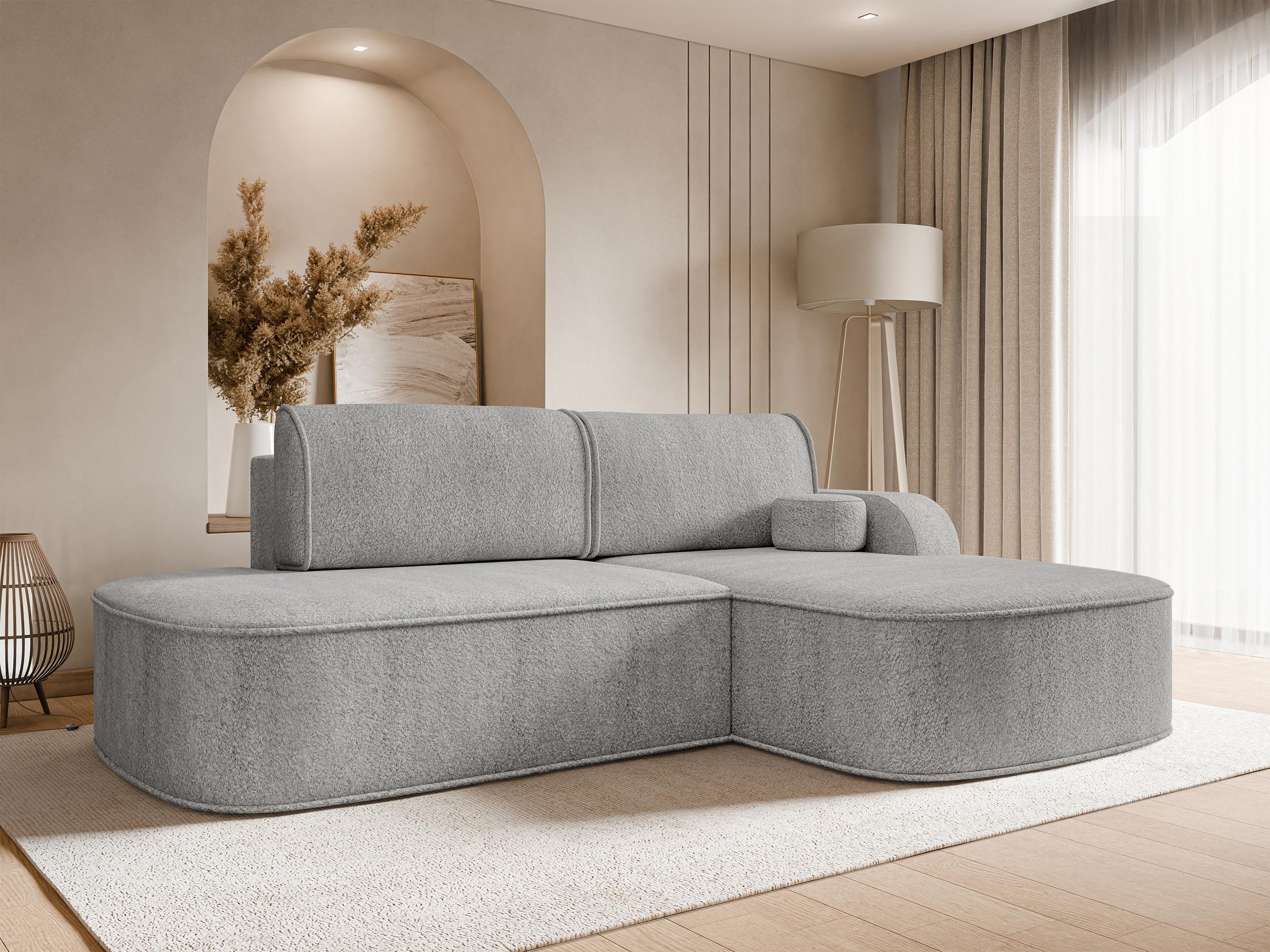 Corner sofa Comfivo Sensus (Coral 75)