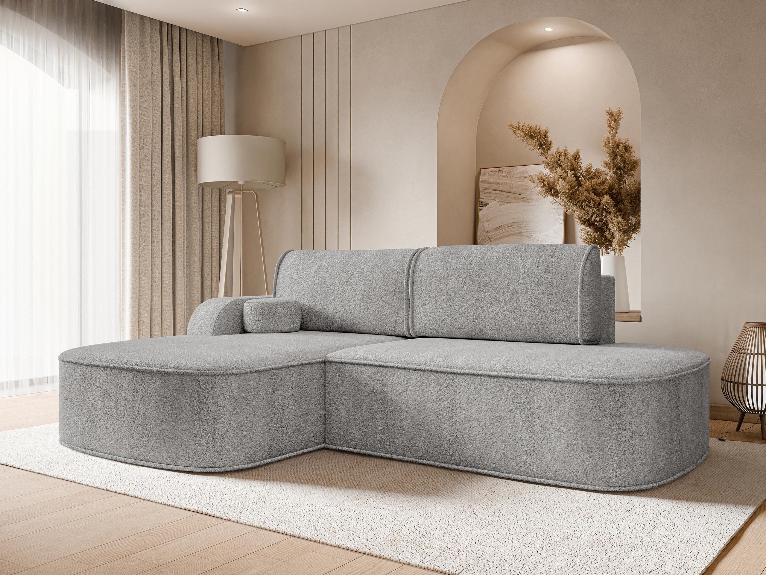 Corner sofa Comfivo Sensus (Coral 75)