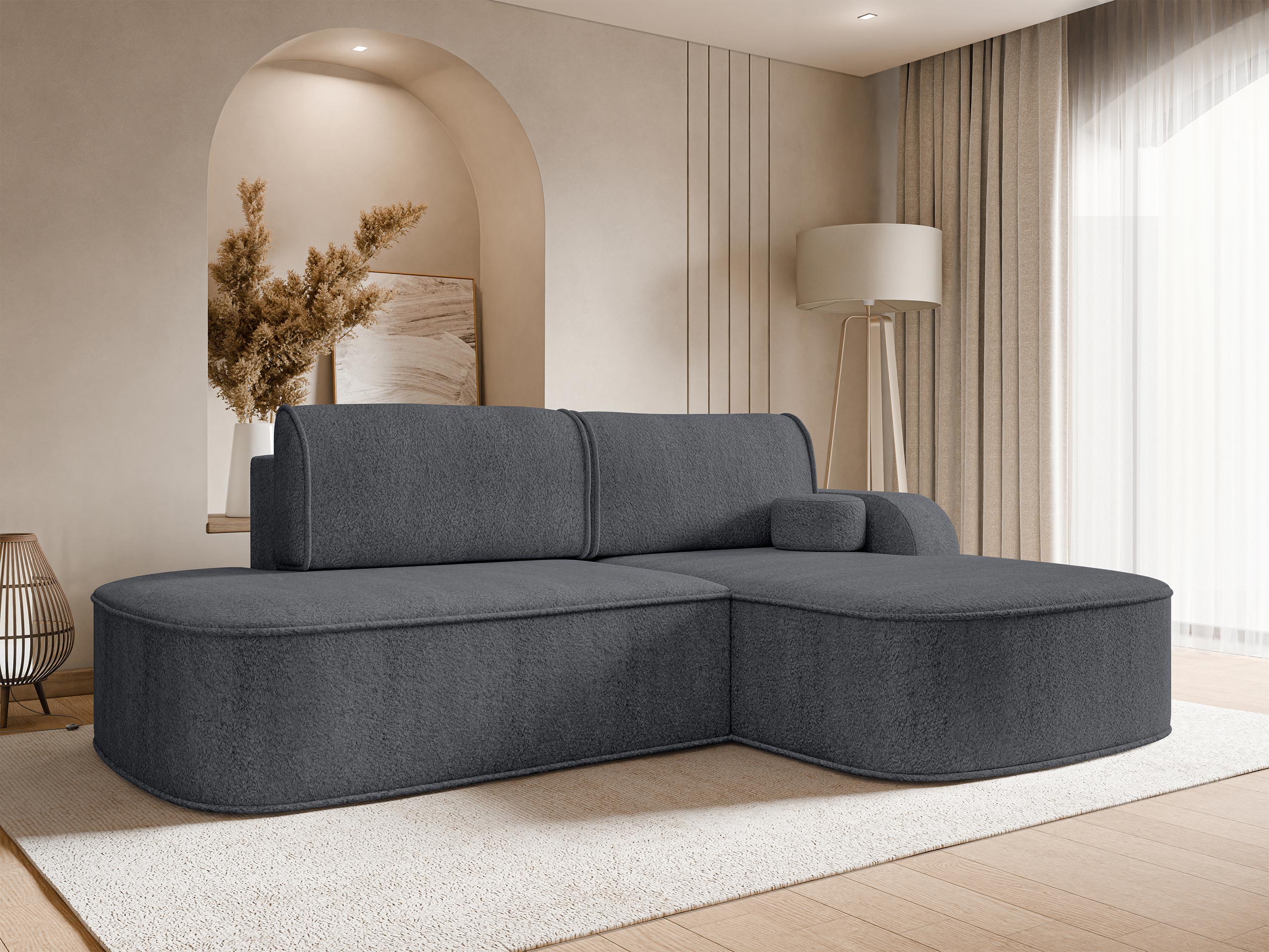 Corner sofa Comfivo Sensus (Coral 80)