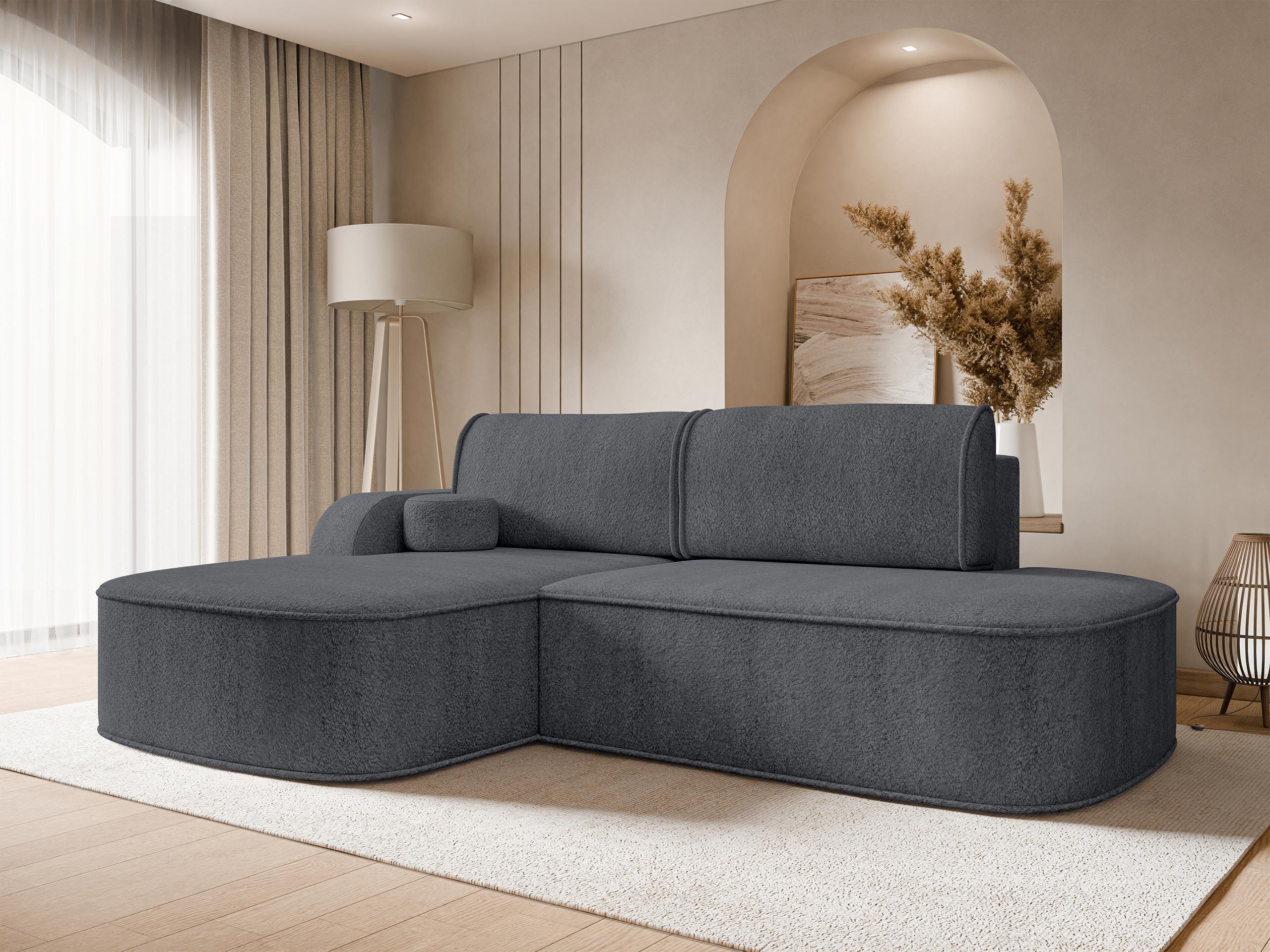 Corner sofa Comfivo Sensus (Coral 80)