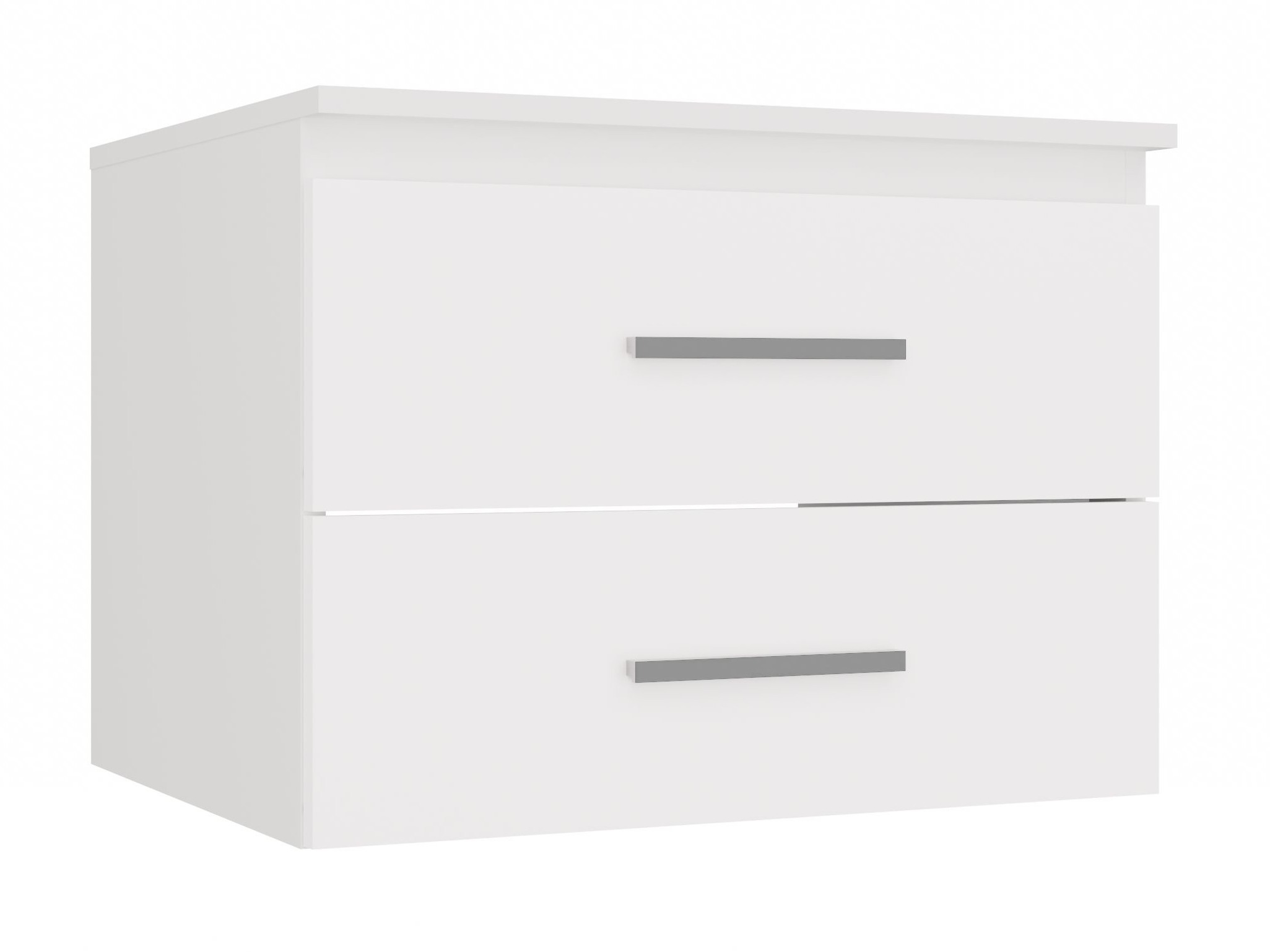 Wall-mounted bathroom cabinet for washbasin Nolmaru 112 (White)
