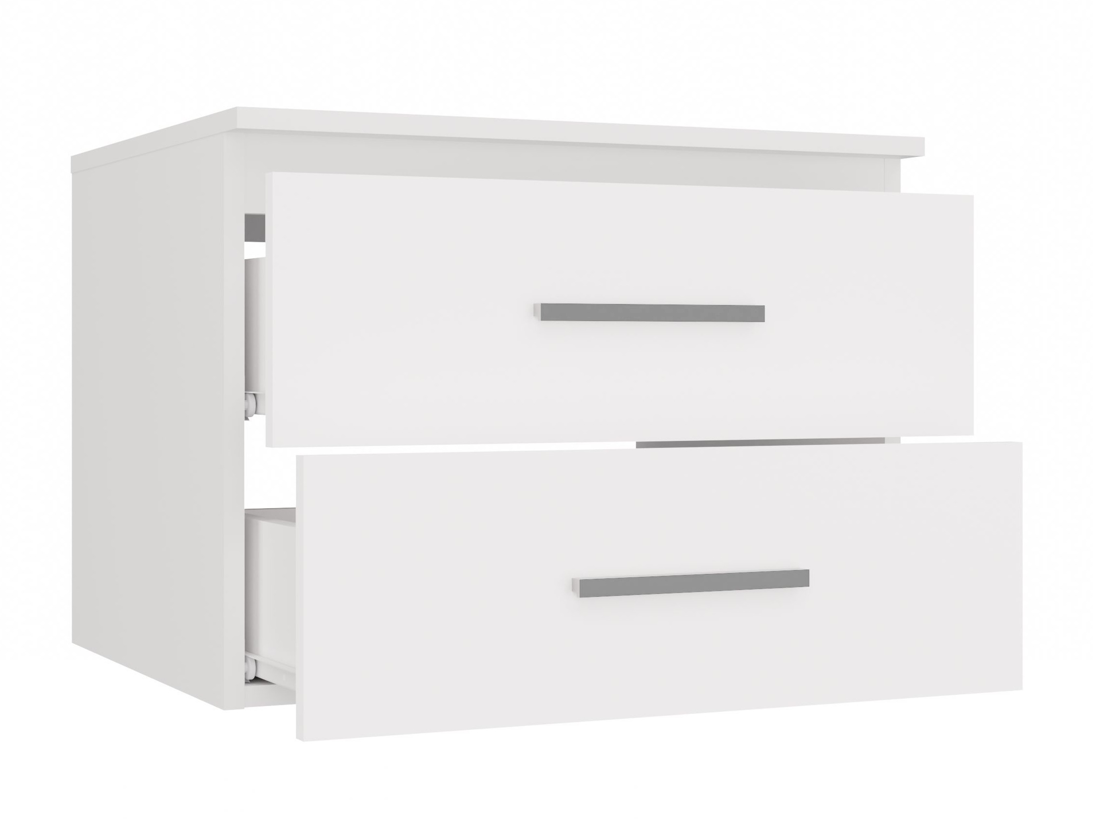 Wall-mounted bathroom cabinet for washbasin Nolmaru 112 (White)