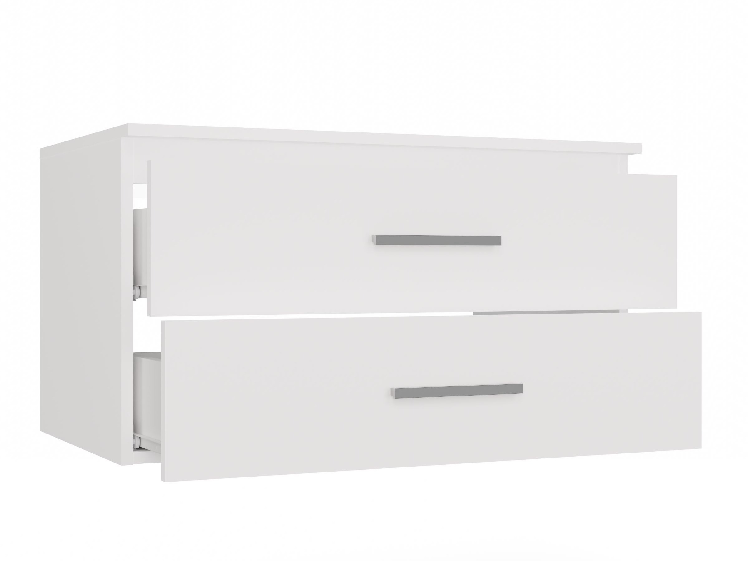 Wall-mounted bathroom cabinet for washbasin Nolmaru 113 (White)
