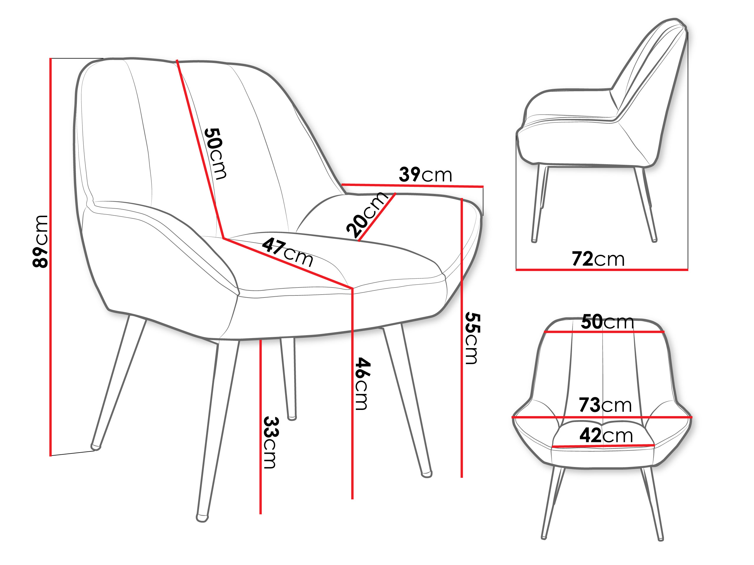 Armchair Comfivo Origo (Aragon 93)