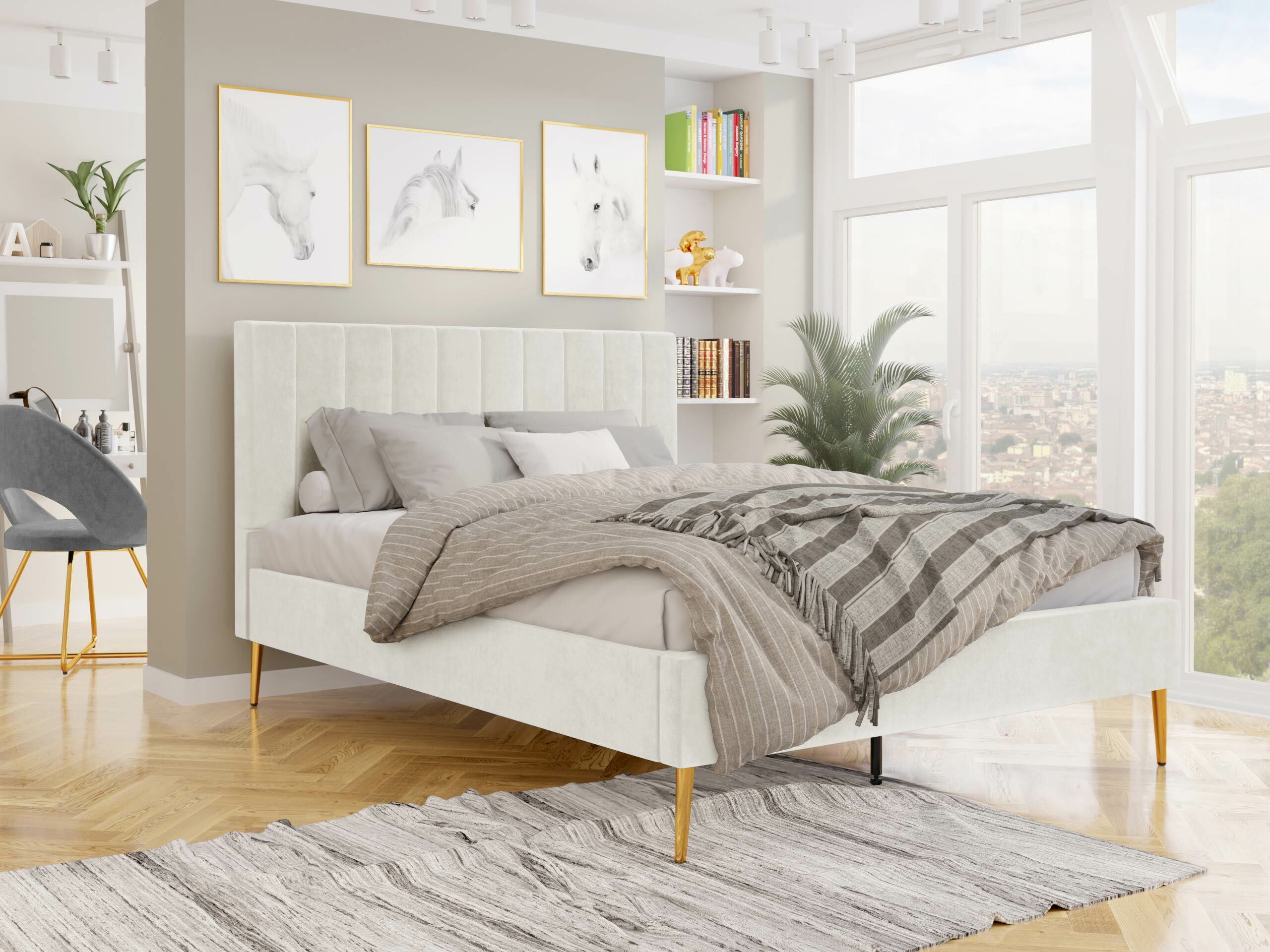Bed Comfivo 351 (Cream)