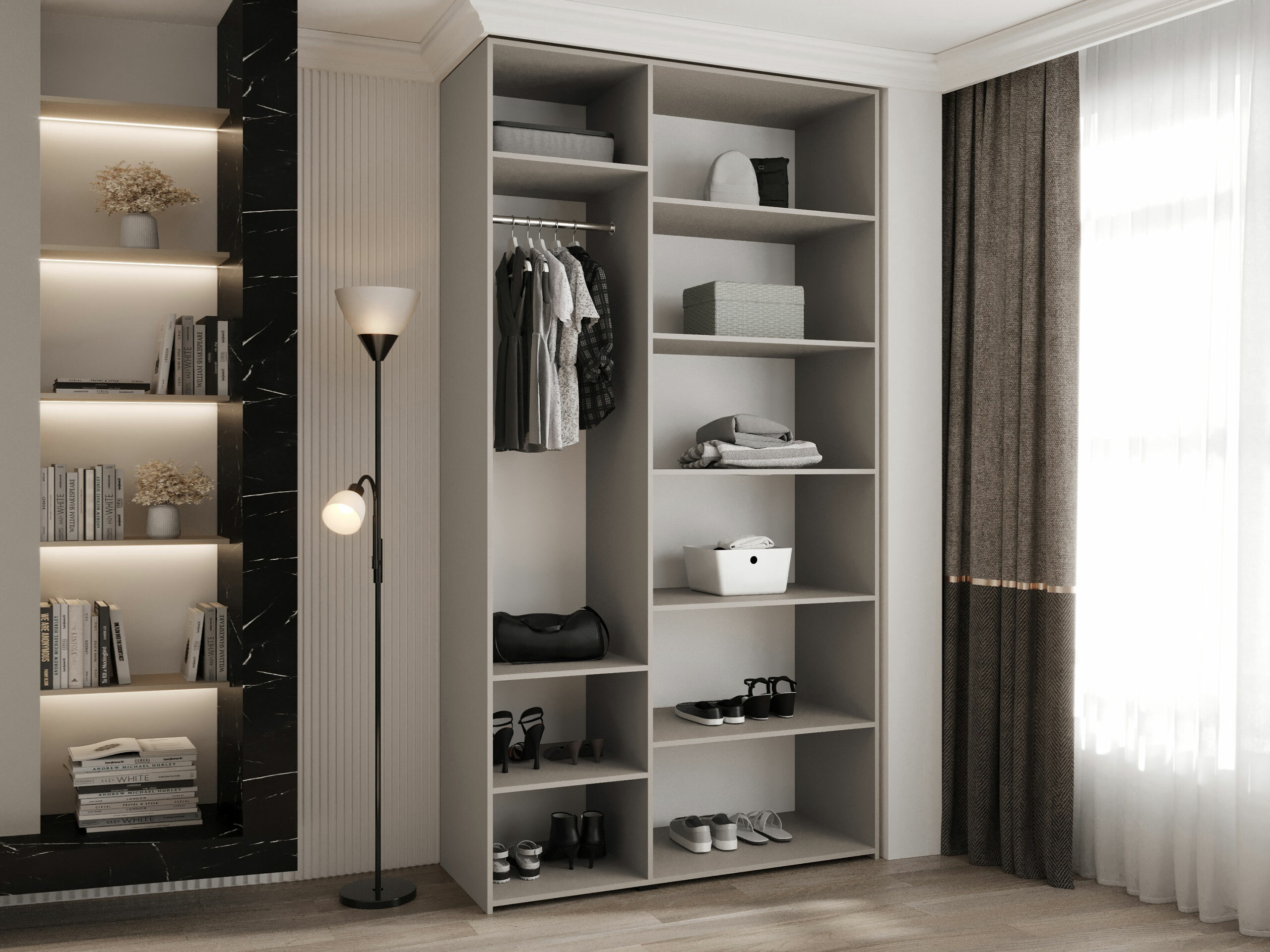 Wardrobe Hartford 573 (Cashmere)